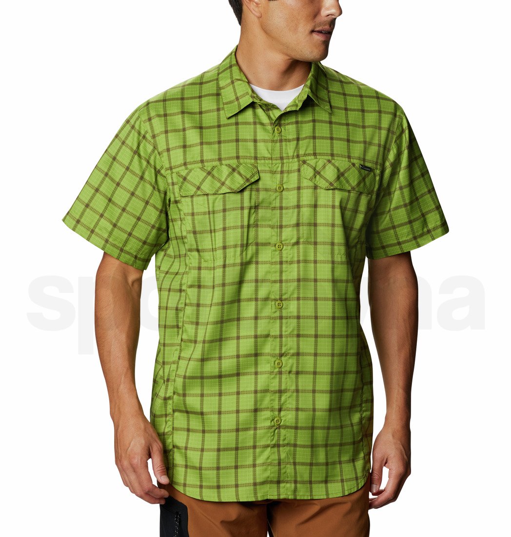 Košile Columbia Silver Ridge Lite Plaid™ SS M - zelená