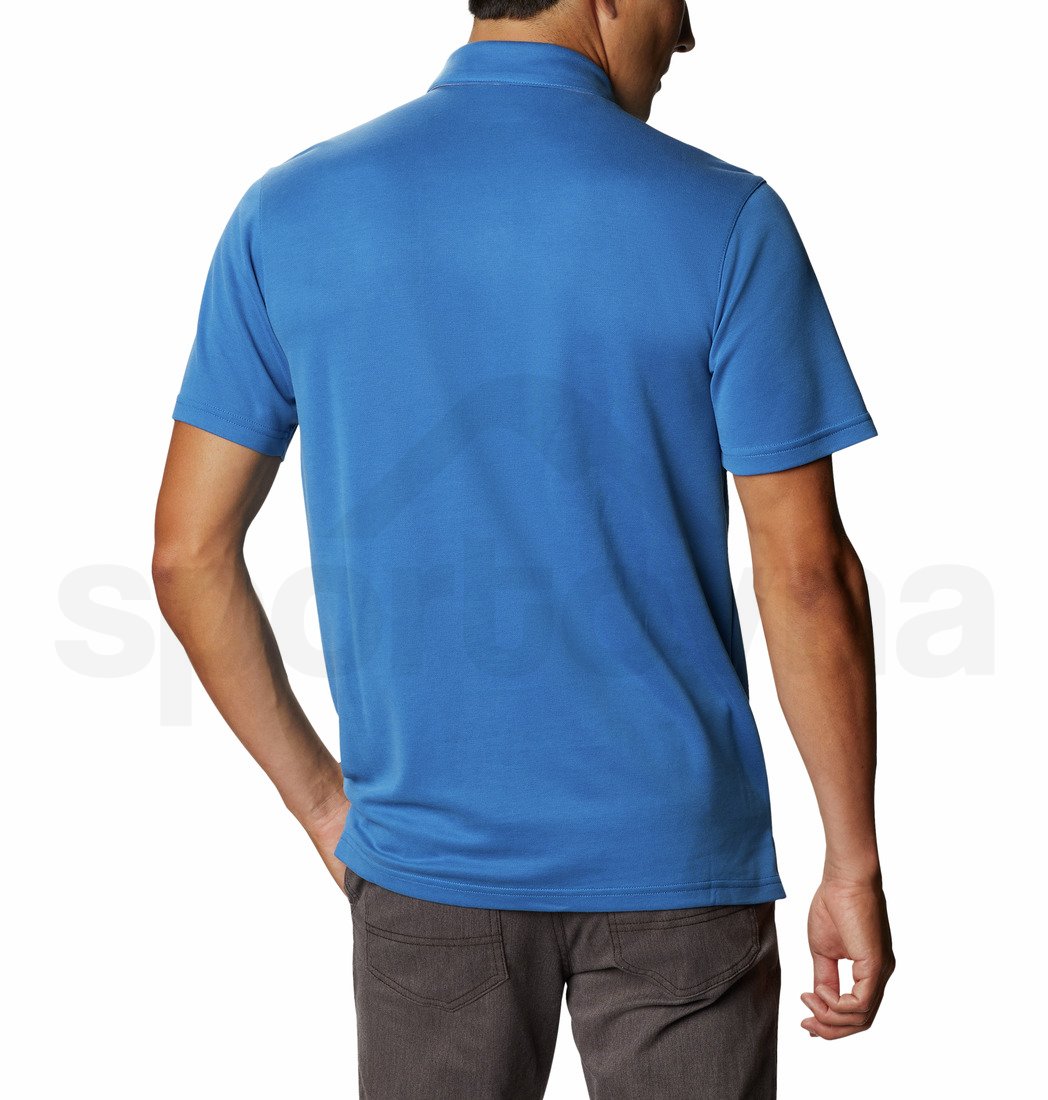 Tričko Columbia Nelson Point™ Polo M - modrá
