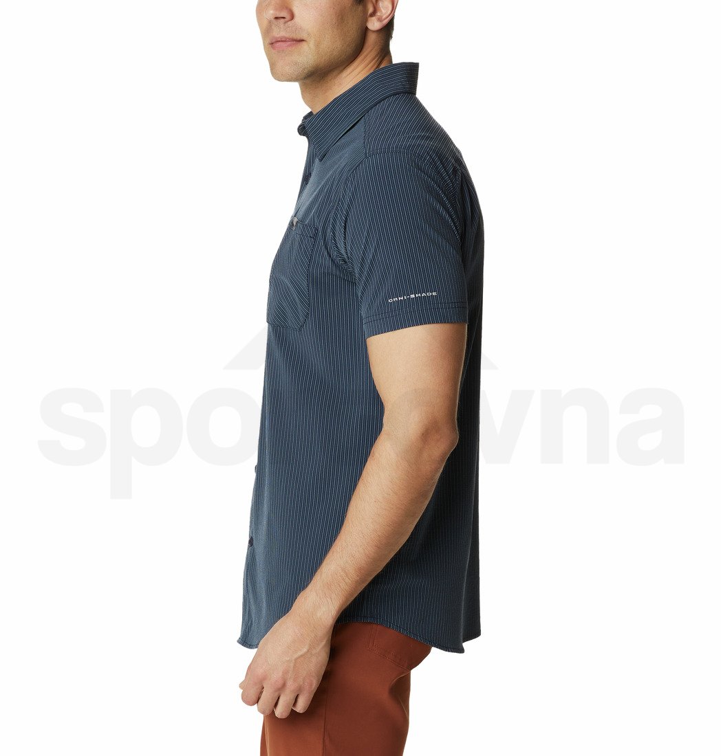 Košile Columbia Triple Canyon™ SS Shirt M - tmavě modrá