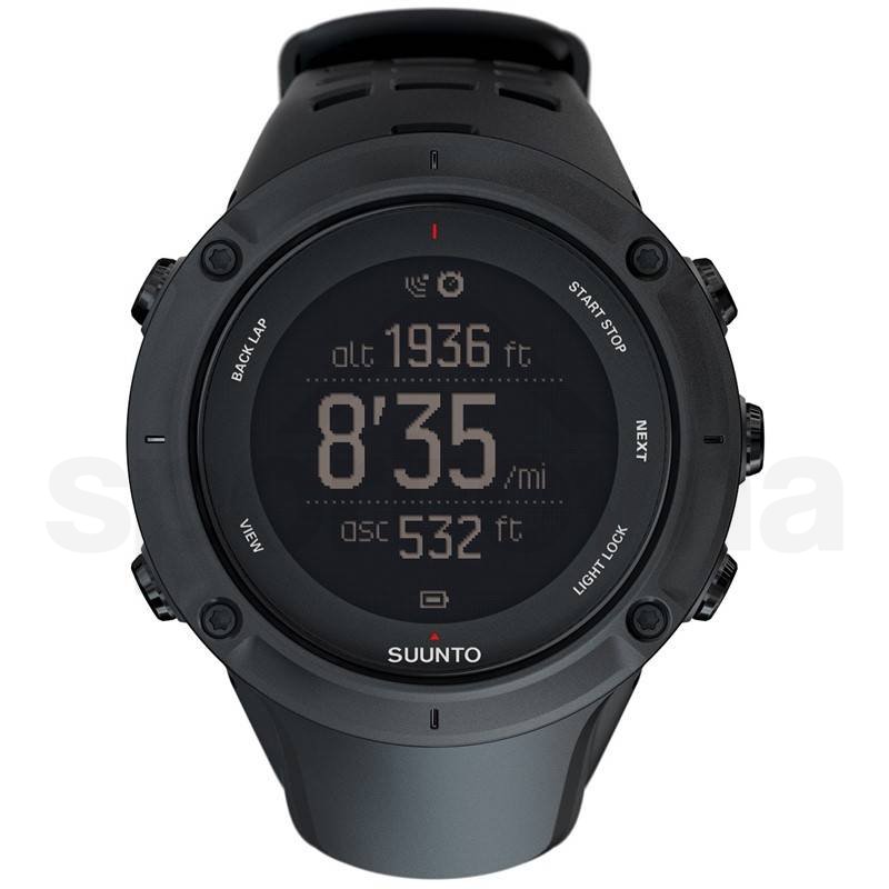 Sportovní hodinky Suunto AMBIT3 PEAK BLACK HR - černá
