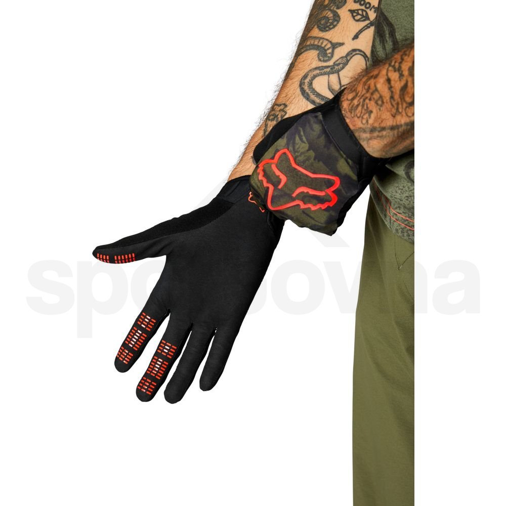 Rukavice Fox Flexair Ascent Glove M - zelená