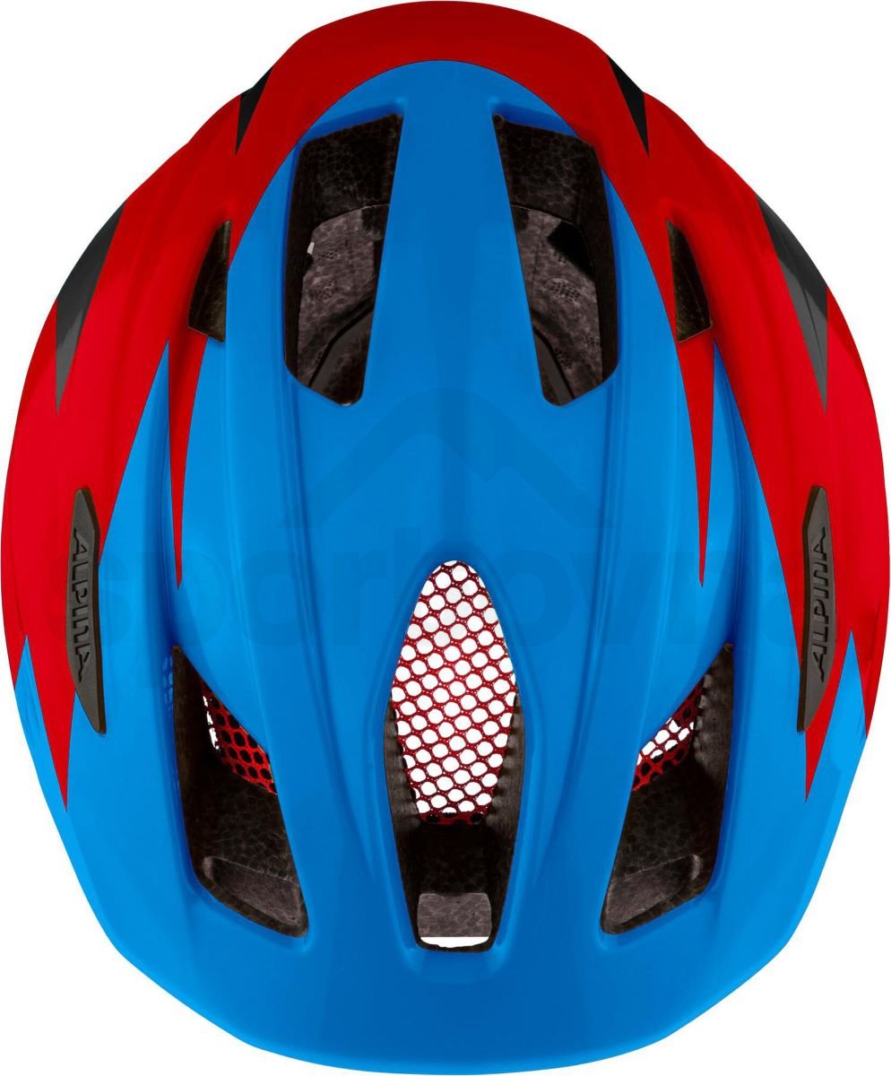 Cyklistická helma Alpina Pico J - modrá/červená