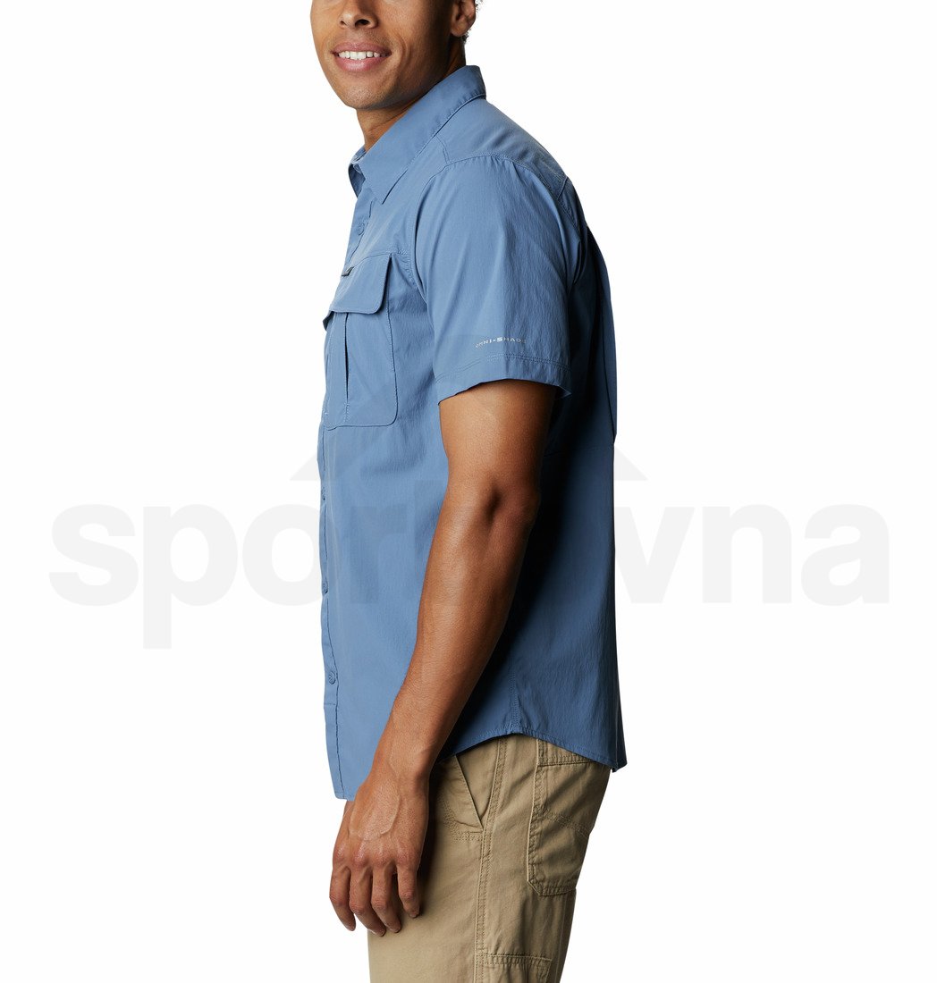 Košile Columbia Newton Ridge™ Short Sleeve M - modrá