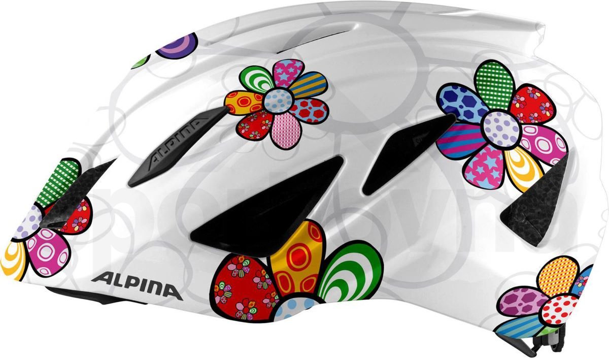 Cyklistická helma Alpina Pico J - bílá