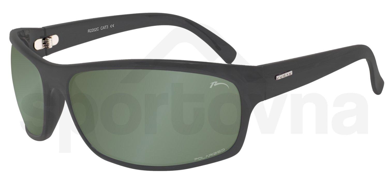 Sportovní brýle Relax Arbe - černá/zelená