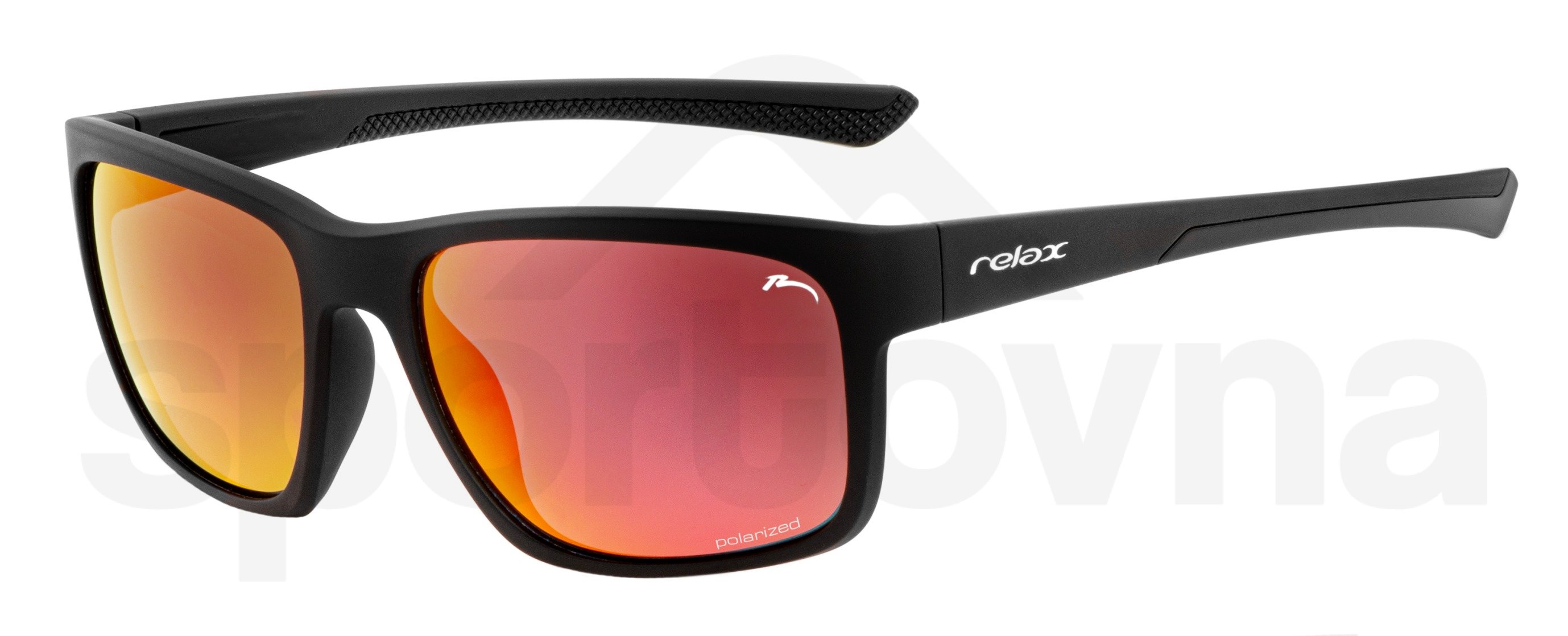 Sportovní brýle Relax Peaks - černá/oranžová