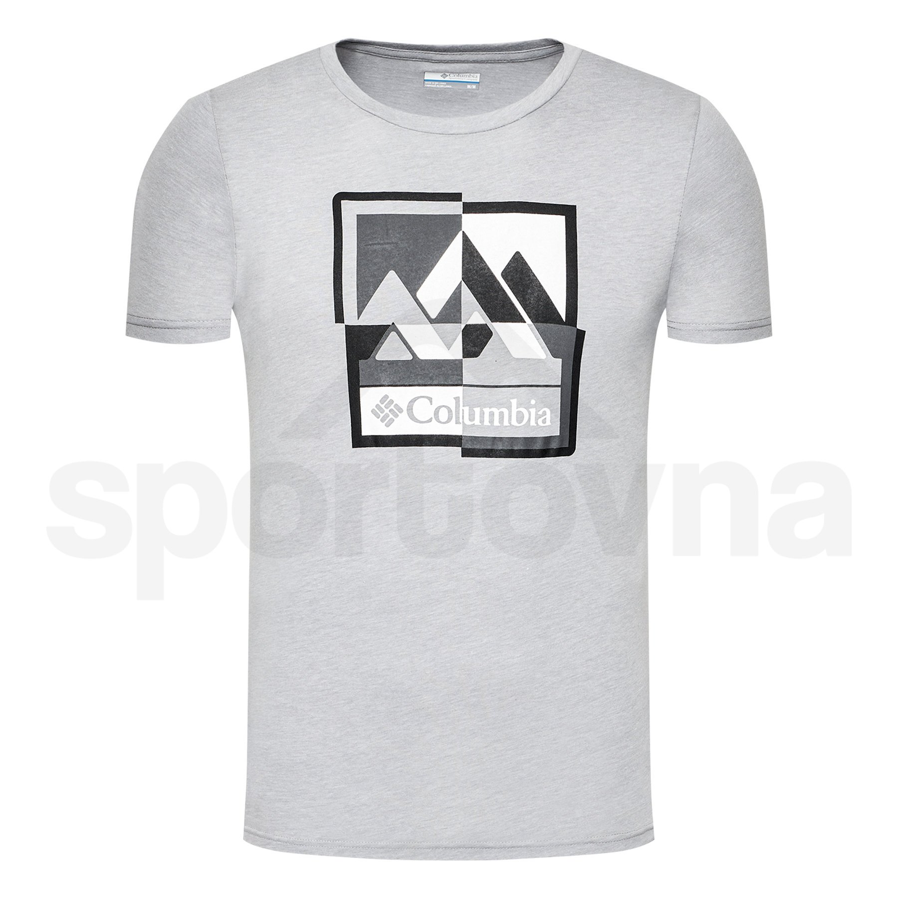 Tričko Columbia M Alpine Way™ Graphic Tee M - šedá