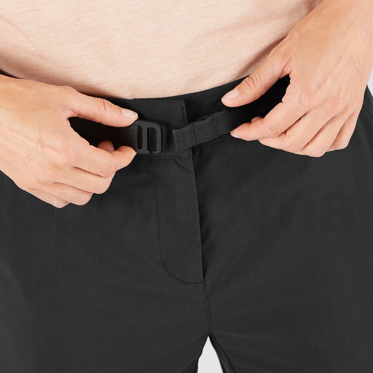 Kalhoty Salomon OUTRACK PANT W - černá (standardní délka)