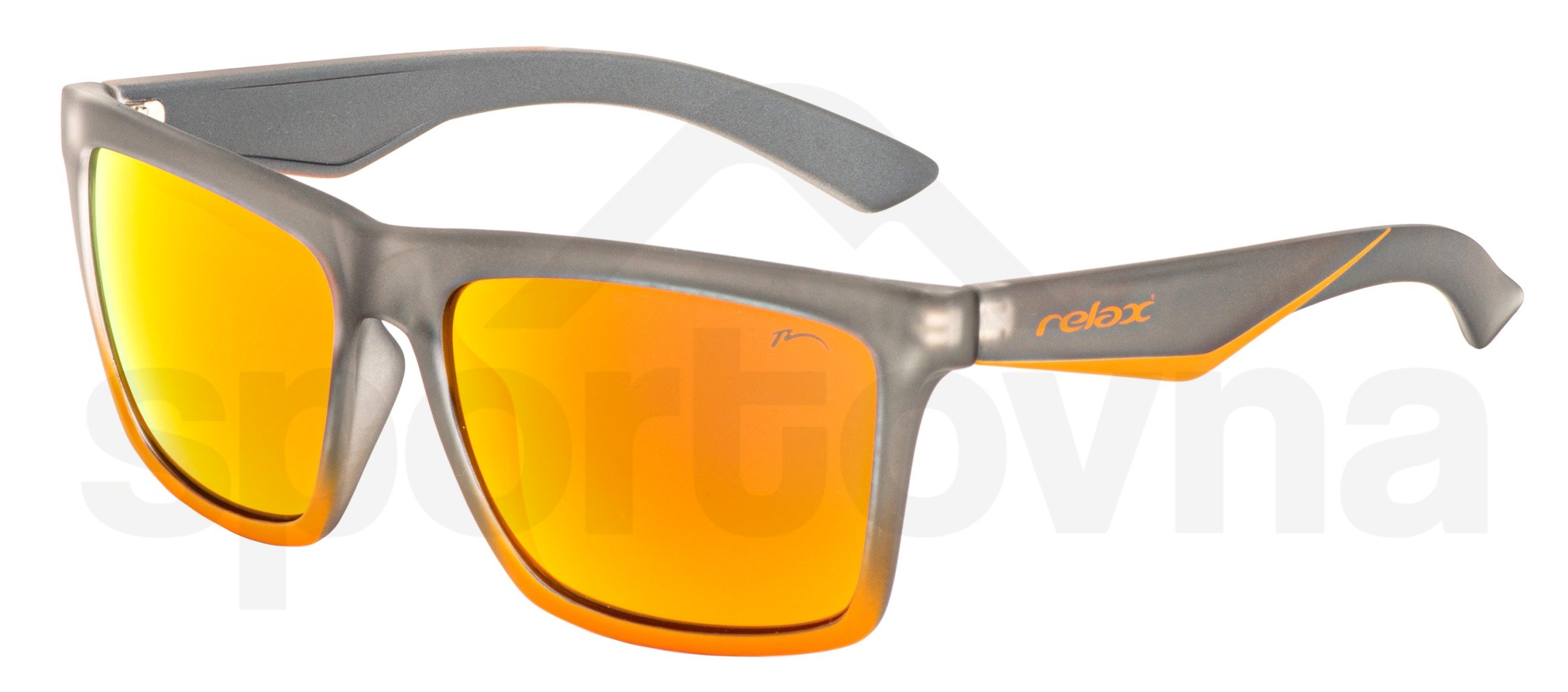 Sportovní brýle Relax Cobi - šedá/oranžová
