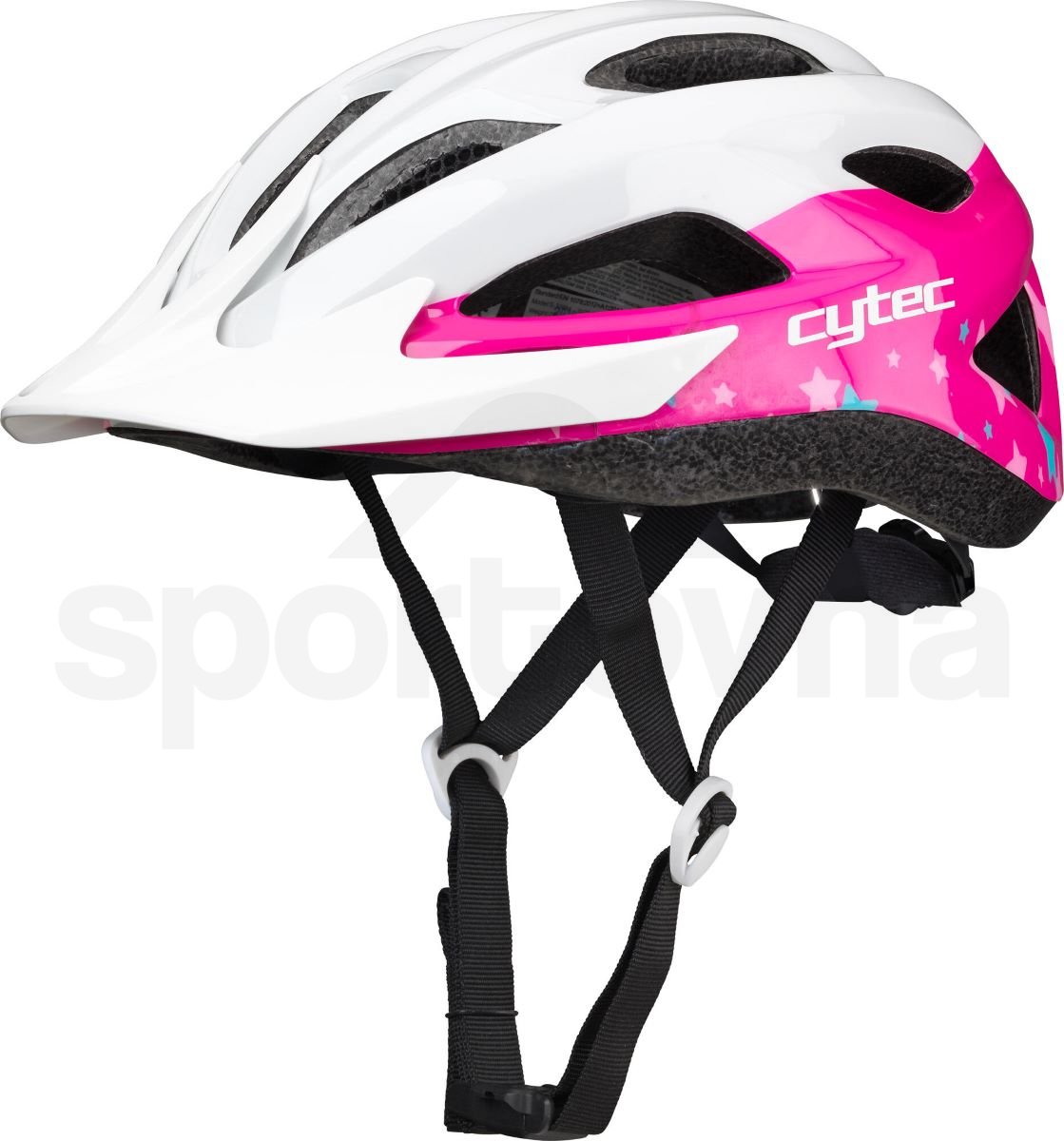 Cyklistická helma Cytec Firestarter 2.10 J - růžová/bílá