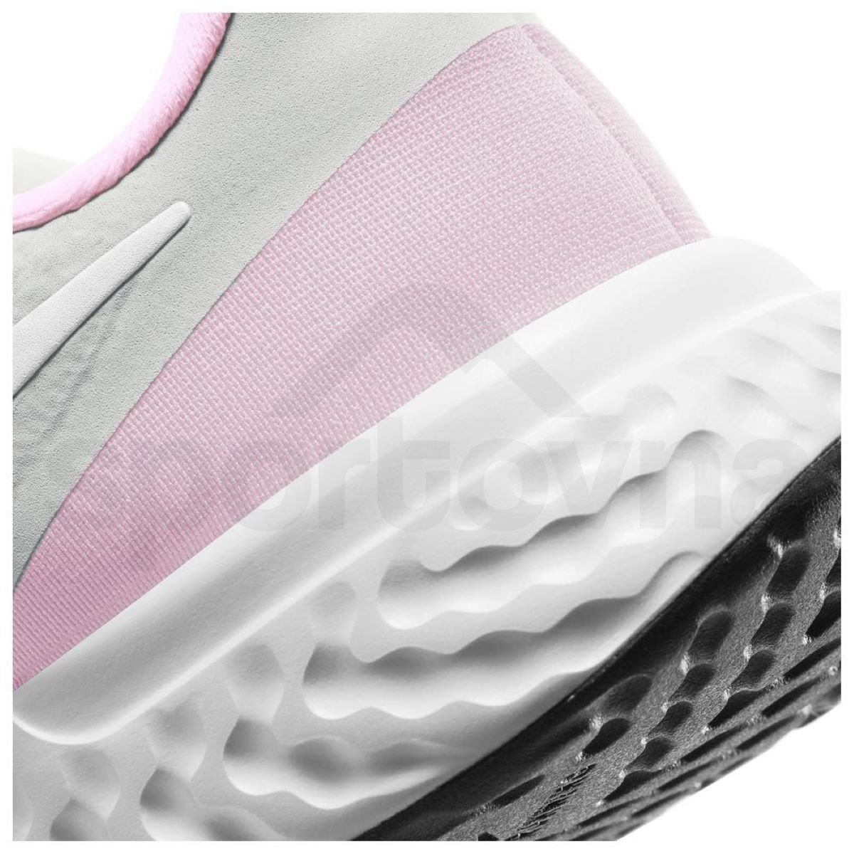 Obuv Nike Revolution 5 J - šedá/růžová