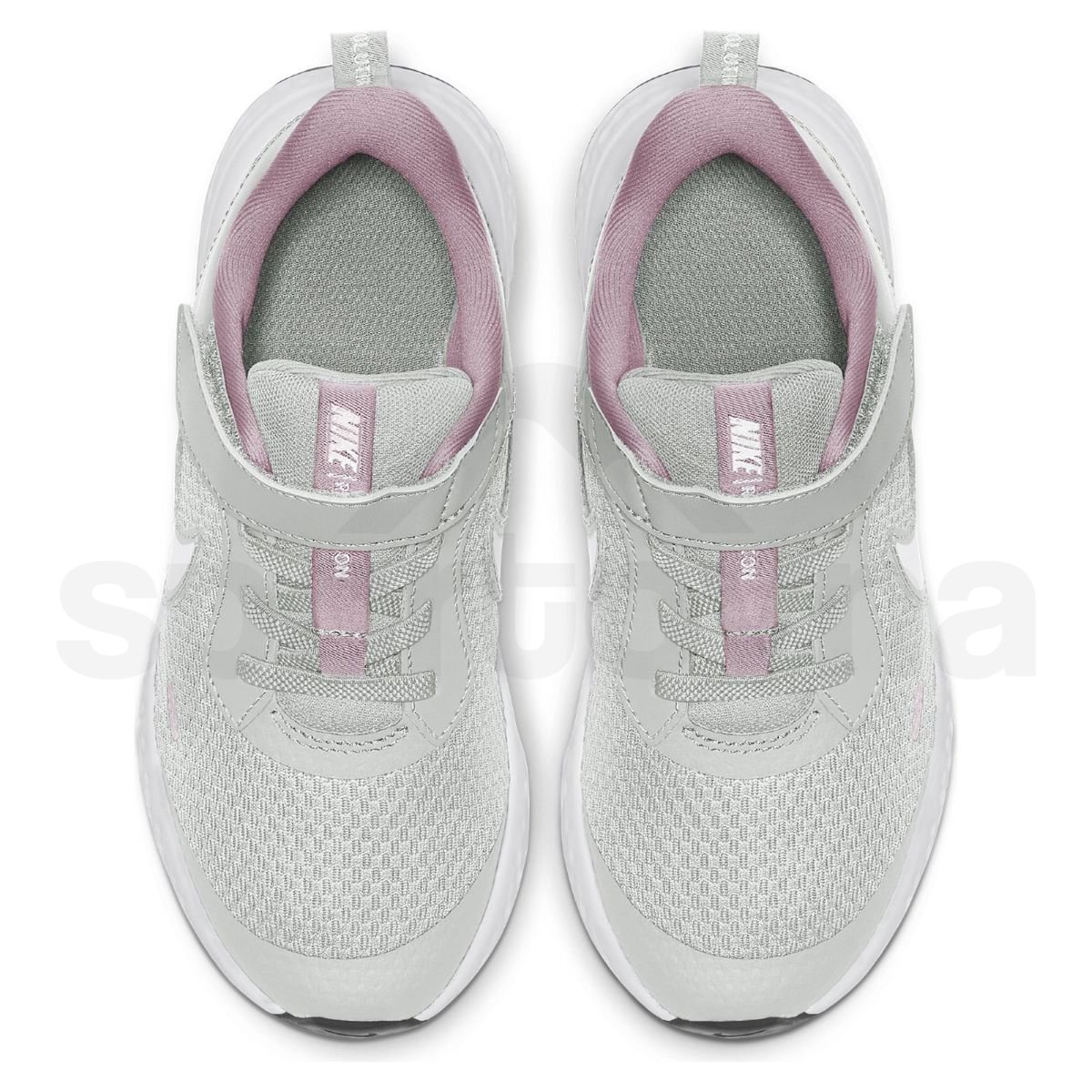 Obuv Nike Revolution 5 K - šedá/růžová