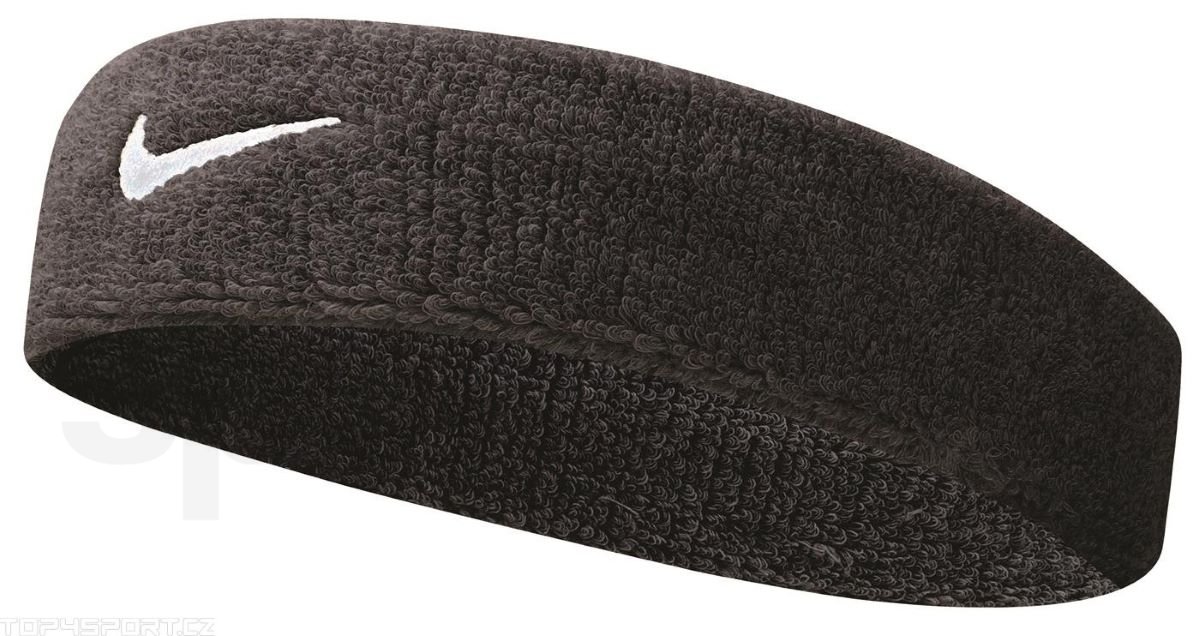 Čelenka Nike Swoosh - černá