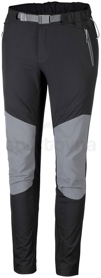 Kalhoty Columbia Titan Trail Pant M - černá/šedá (prodloužená délka)