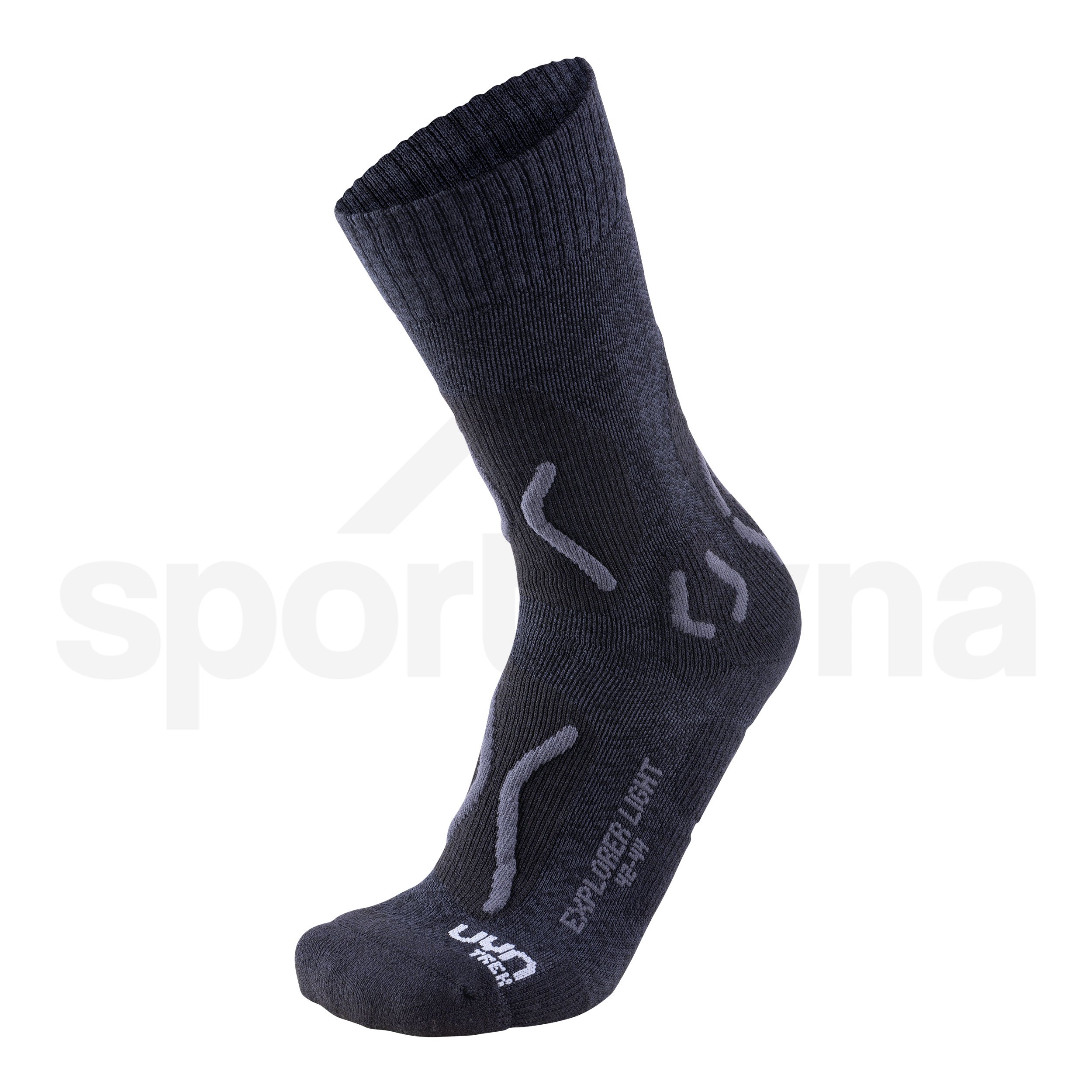 Pánské ponožky UYN Trekking Explorer Light - černá
