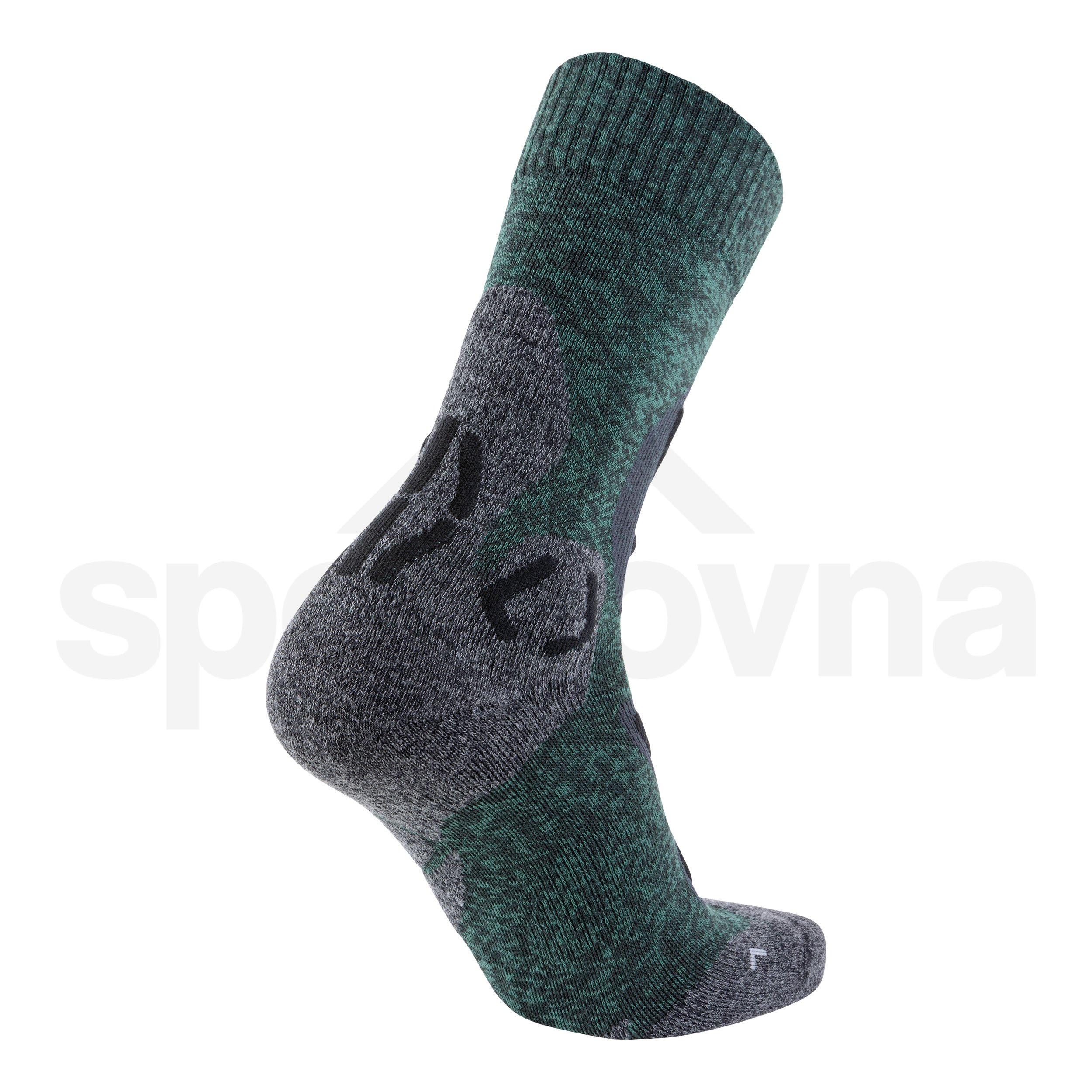 Pánské ponožky UYN Trekking Explorer Comfort - zelená/šedá