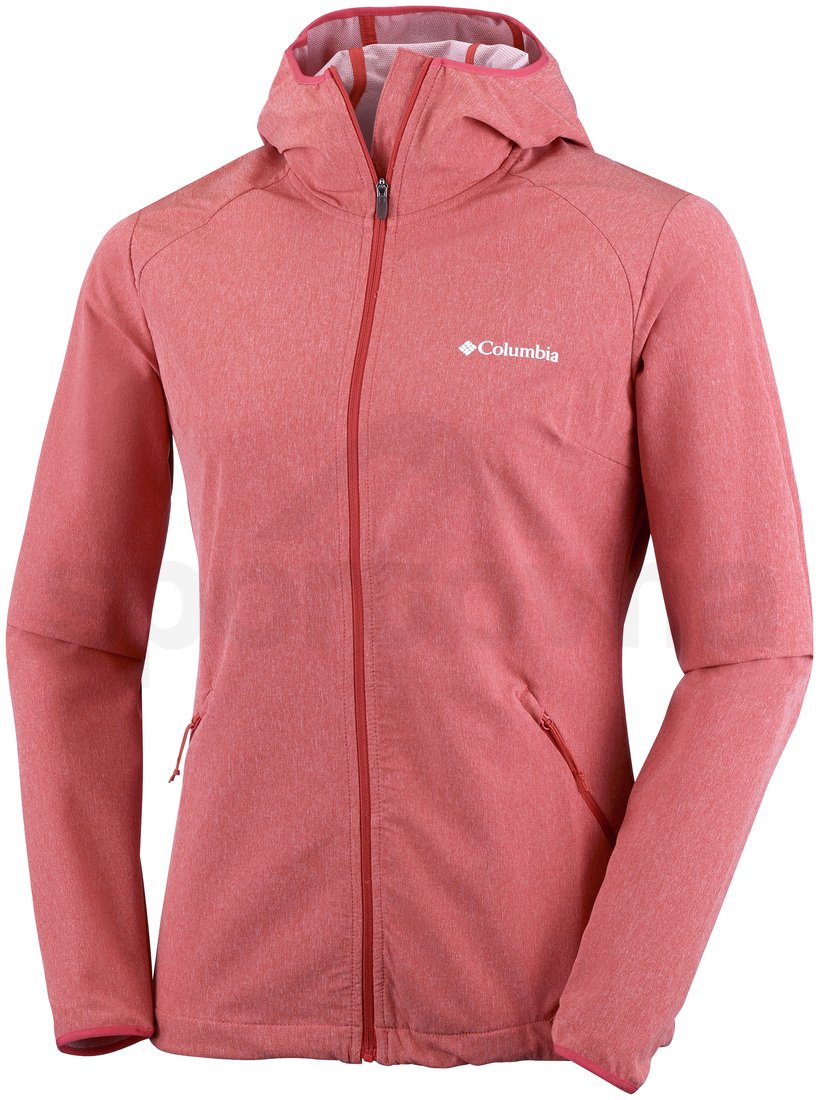 Bunda Columbia Heather Canyon™ Softshell Jacket W - červená