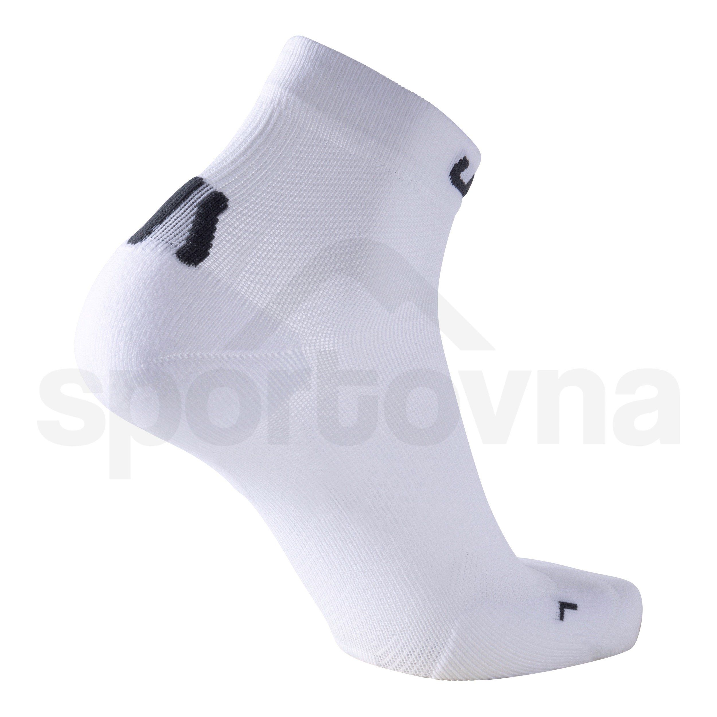 Pánské ponožky UYN TRAINER LOW CUT - bílá/šedá