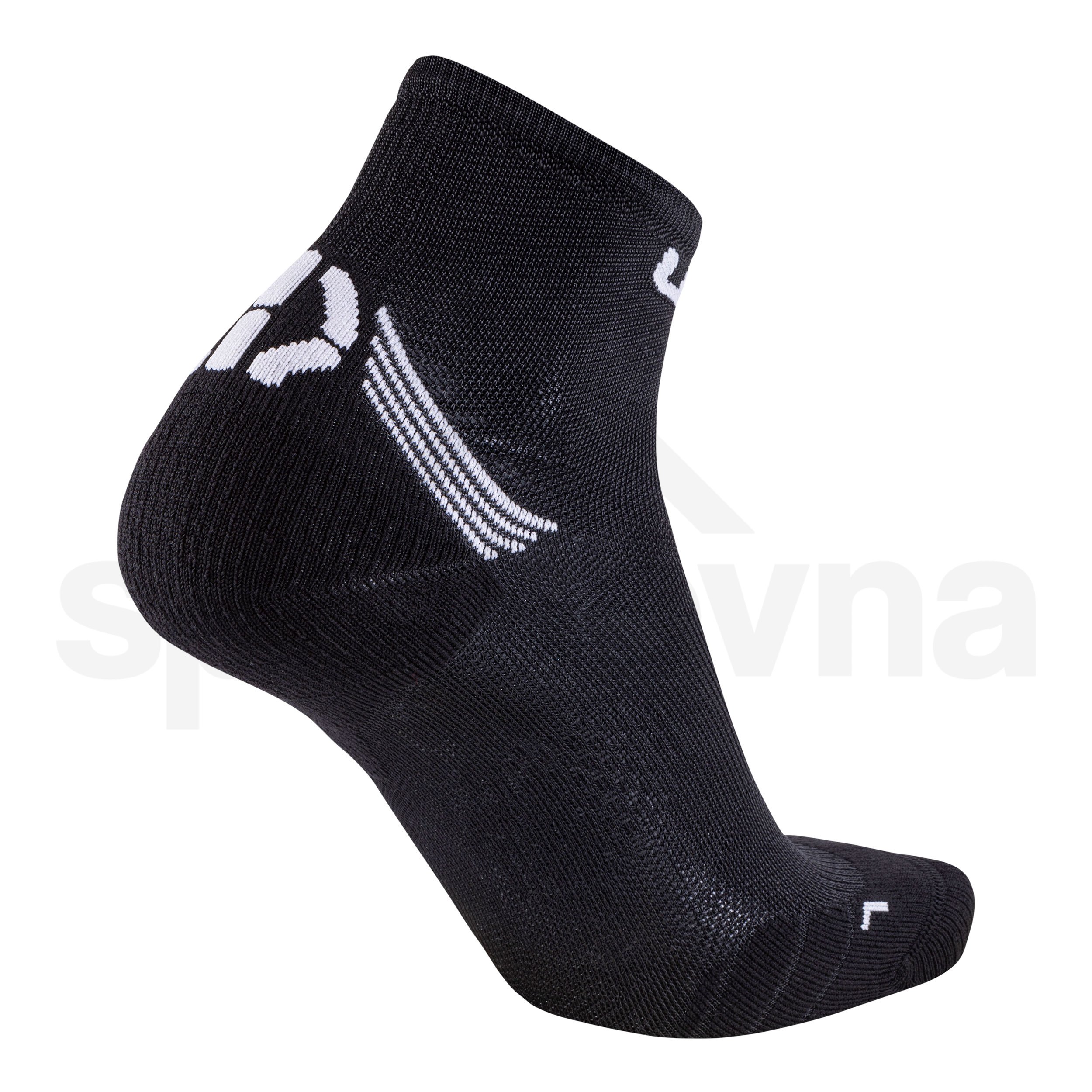 Ponožky UYN Run Superleggera Socks M - černá/bílá
