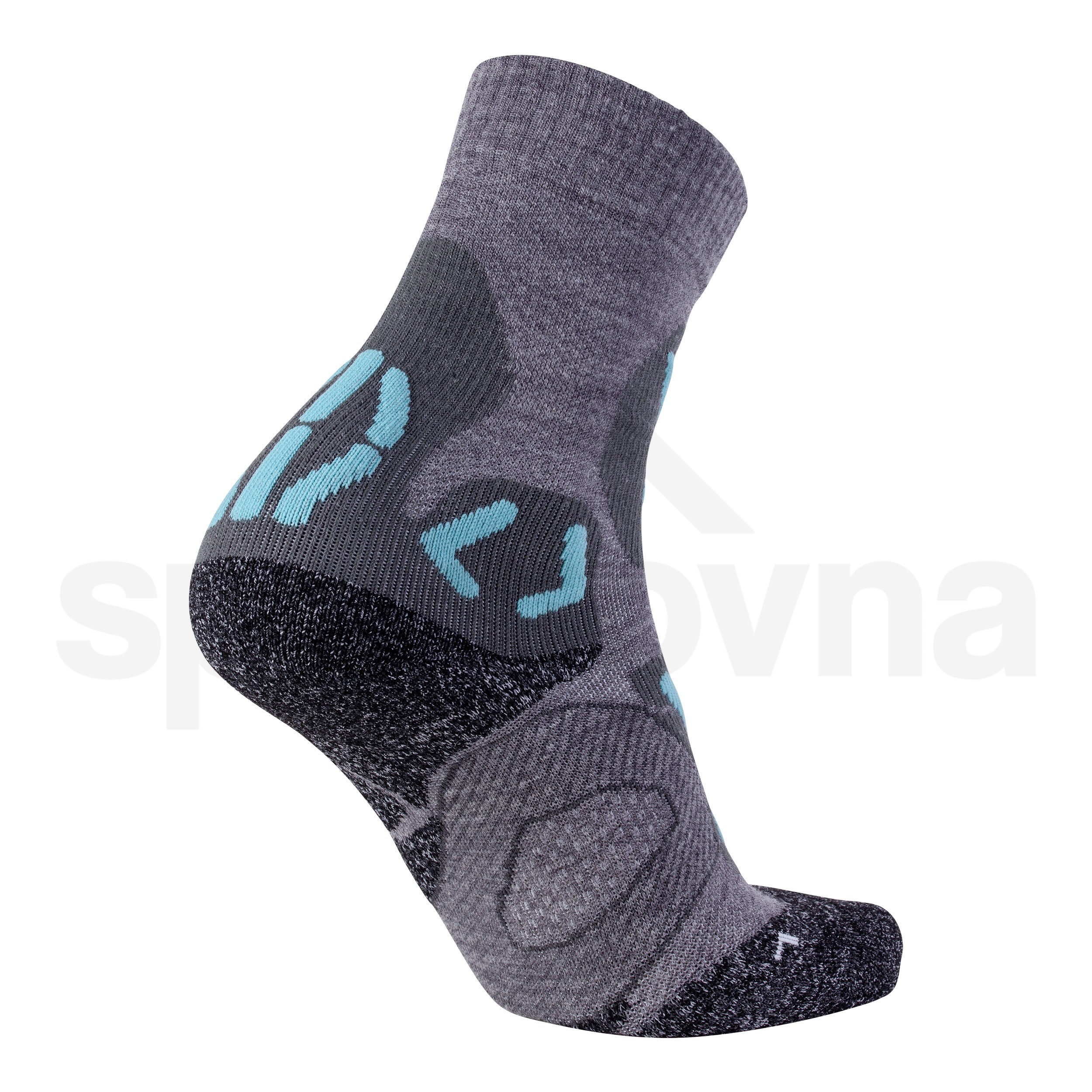 Dámské ponožky UYN TREKKING NATURE MERINO - šedá/modrá