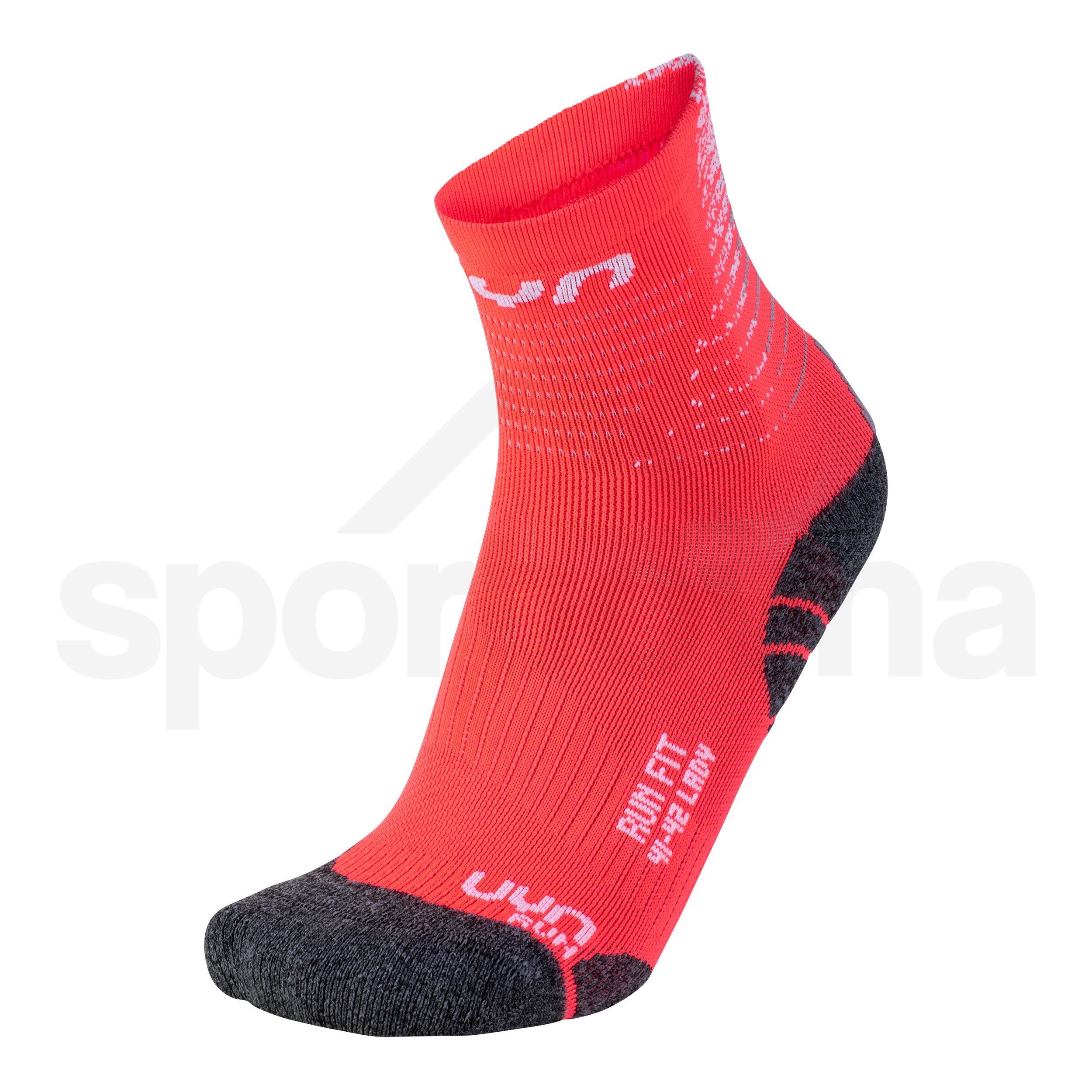 Dámské ponožky UYN RUN FIT SOCKS - červená