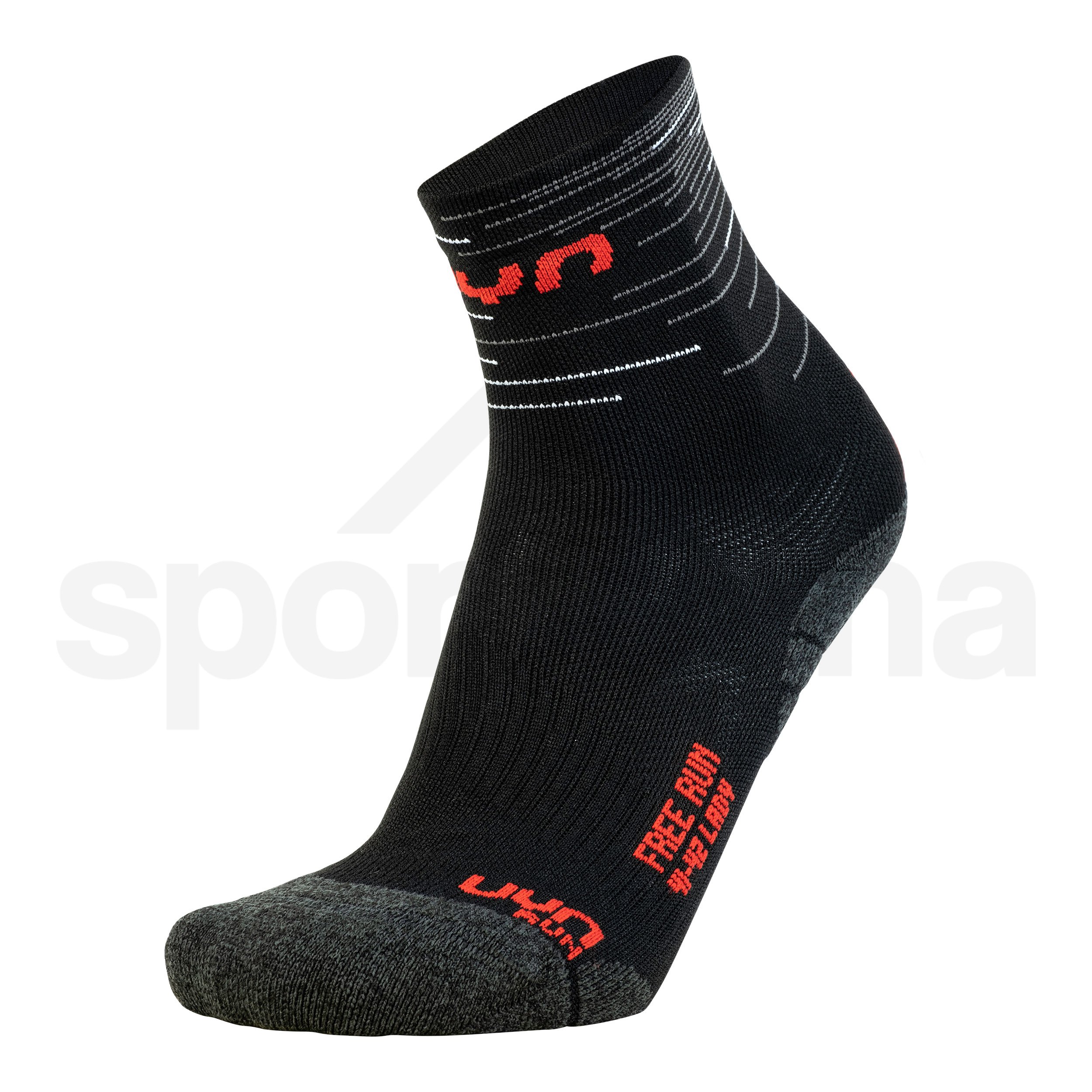 Dámské ponožky UYN FREE RUN SOCKS 2páry - modrá/černá