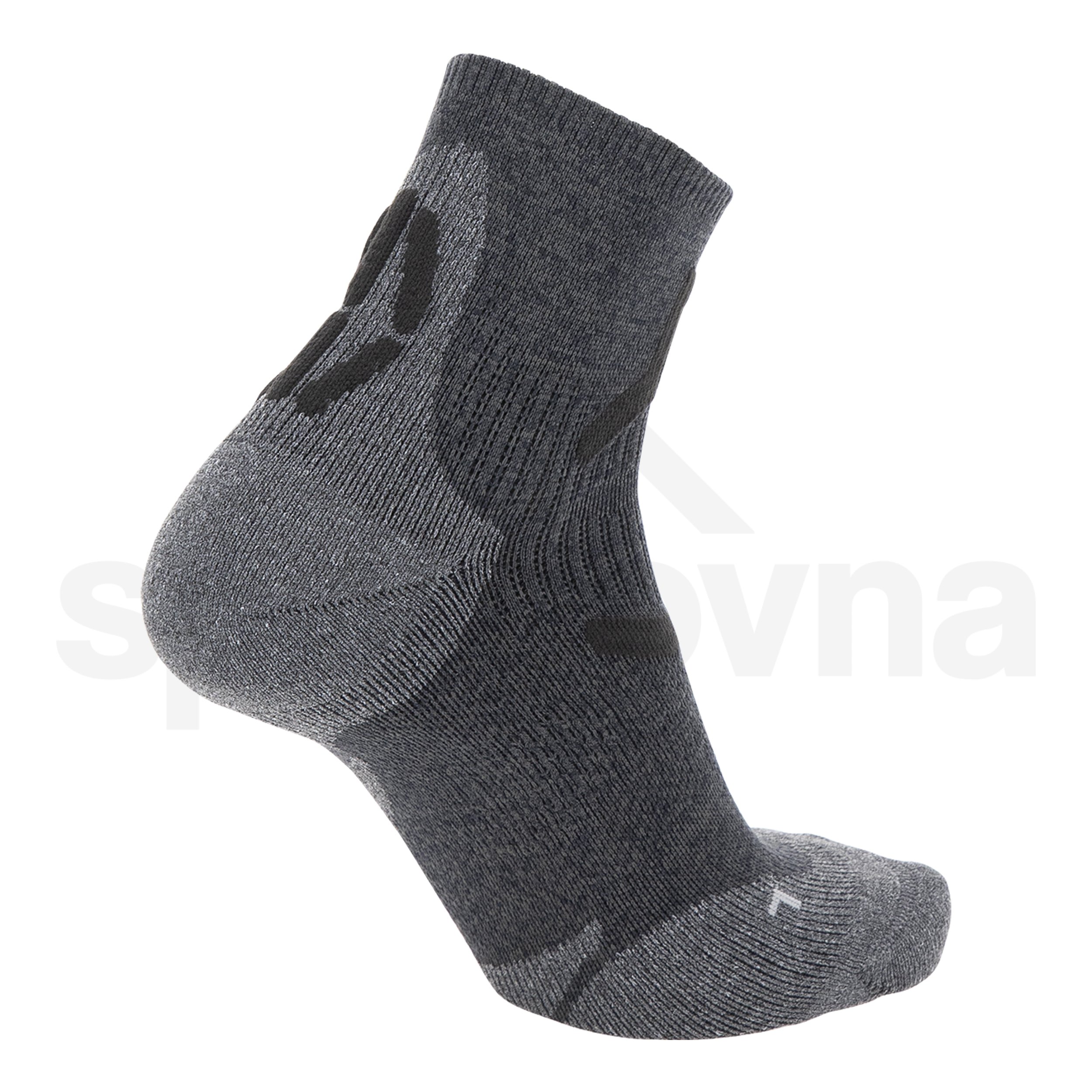 Pánské ponožky UYN TREKKING 2IN LOW CUT SOCKS - šedá