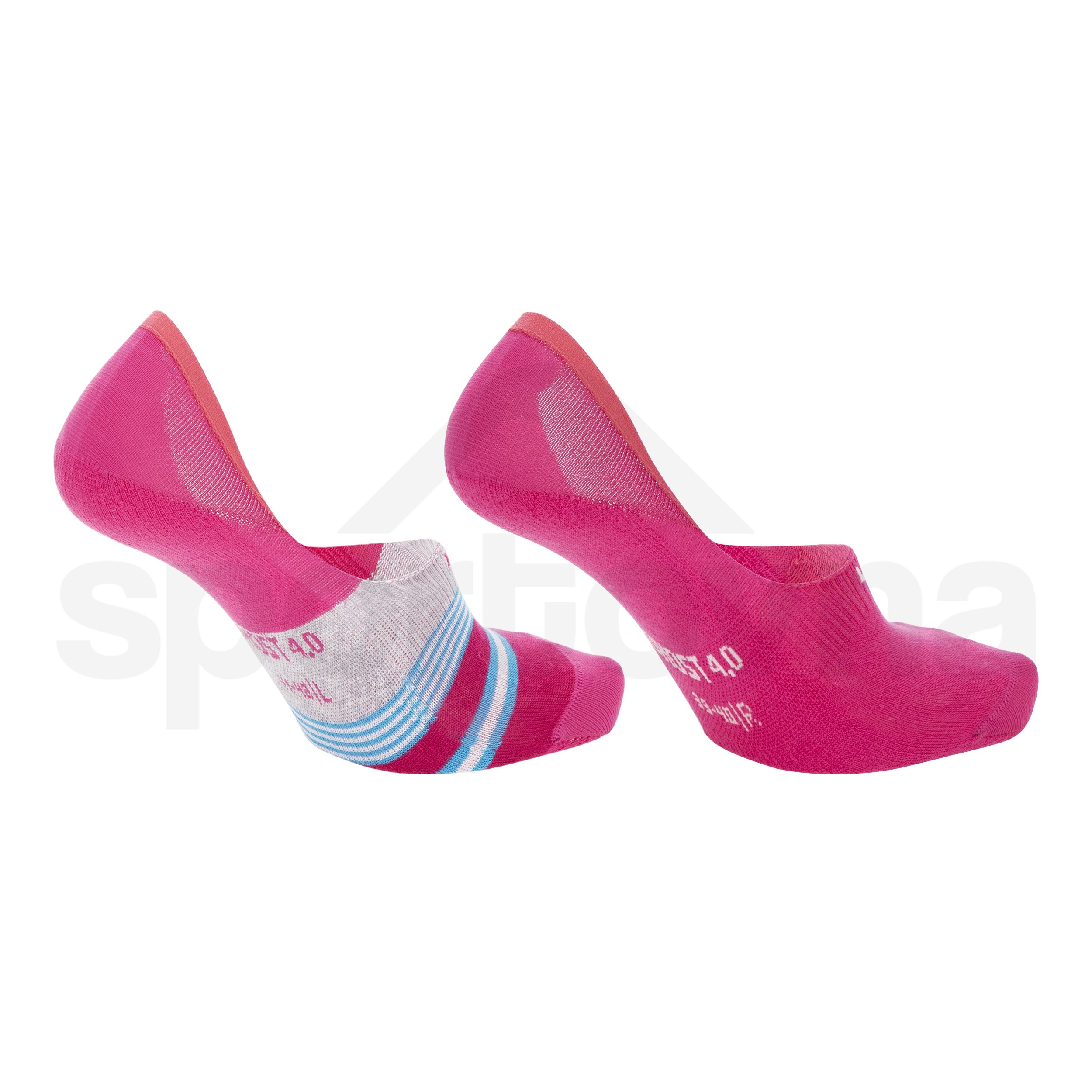 Ponožky UYN GHOST 4.0 SOCKS 2 páry - růžová/růžová-modrá