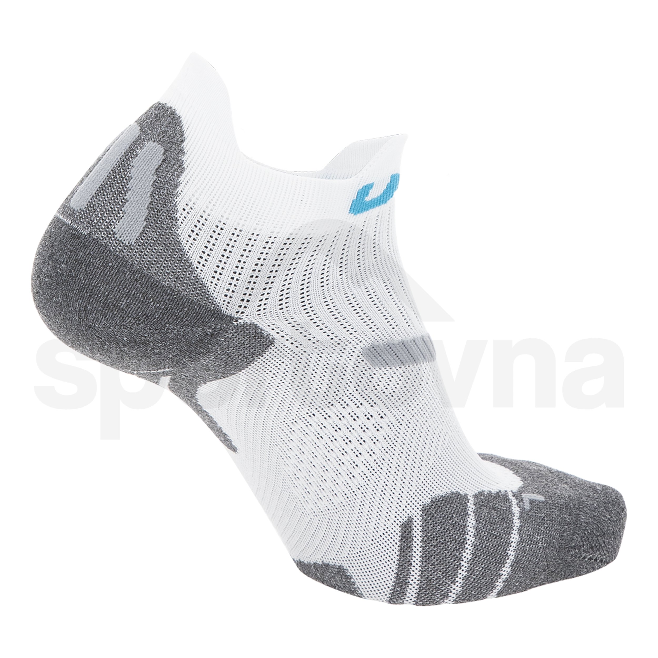 Pánské ponožky UYN Run 2IN Socks M - bílá/modrá