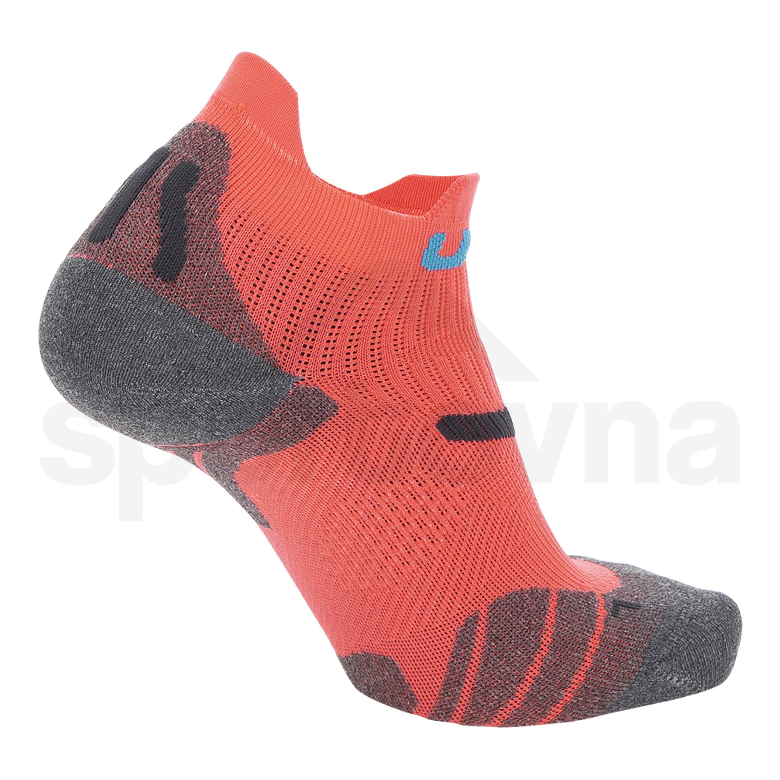 Dámské ponožky UYN RUN 2IN SOCKS - červená