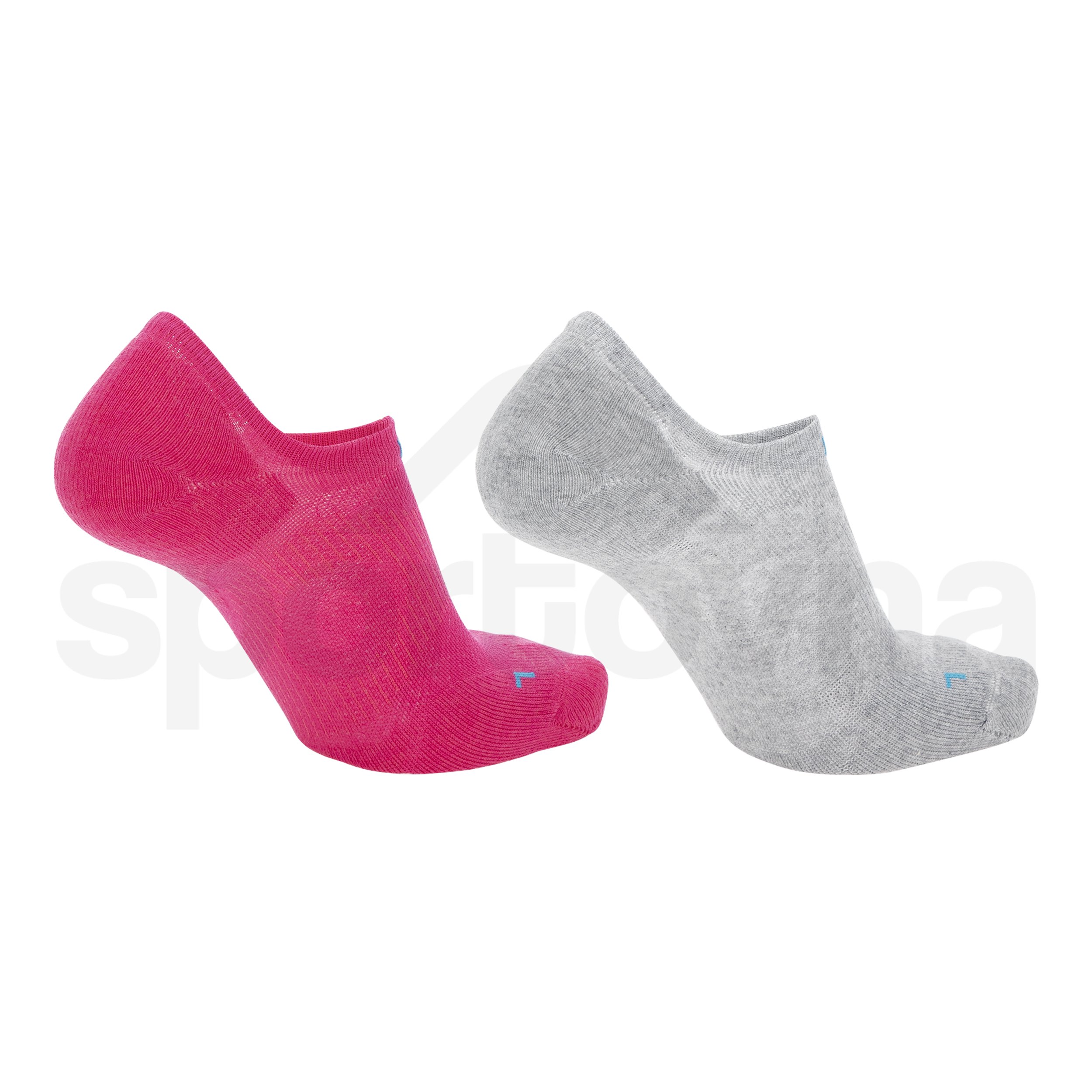 Ponožky UYN SNEAKER 4.0 SOCKS 2 páry - šedá/růžová