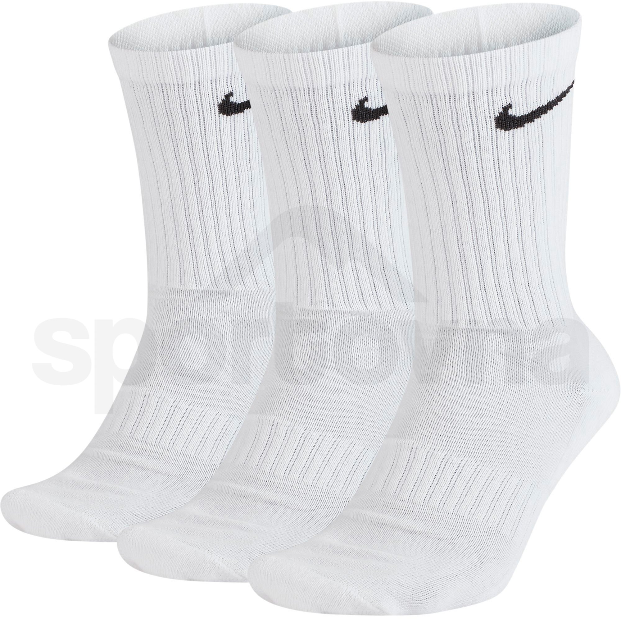 Ponožky Nike Everyday Cush Crew 3 Pack - bílá
