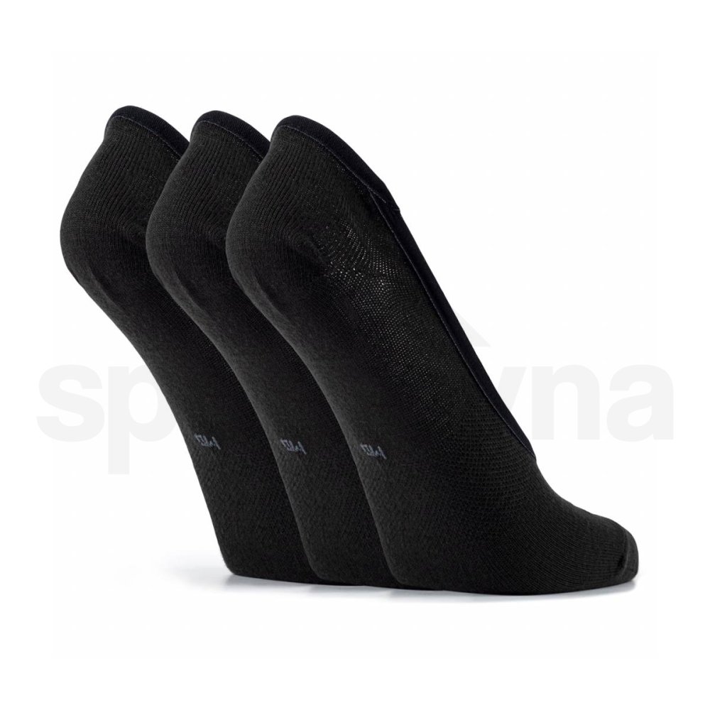 Ponožky Under Armour Essential Lolo Liner 3 Pk W - černá