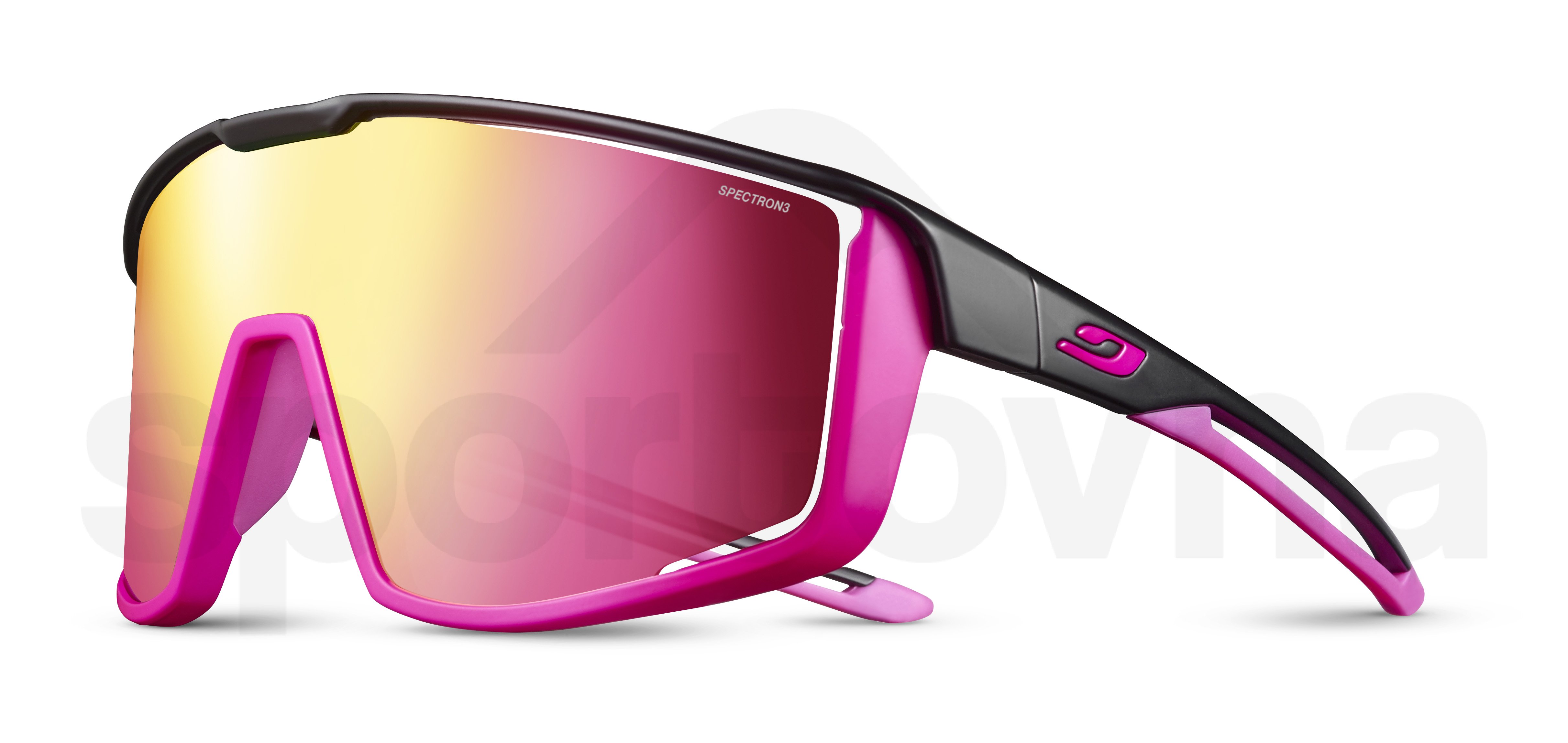 Sportovní sluneční brýle Julbo FURY SP3 CF - černá/růžová