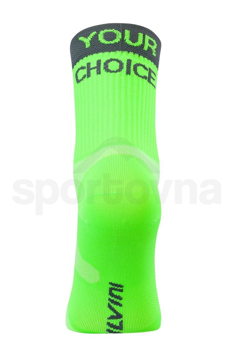 Cyklistické ponožky Silvini Orato UA1660 - neonově zelená