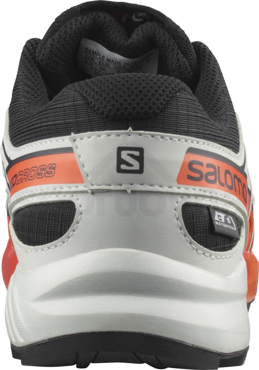 Obuv Salomon Speedcross Cswp J - černá/oranžová