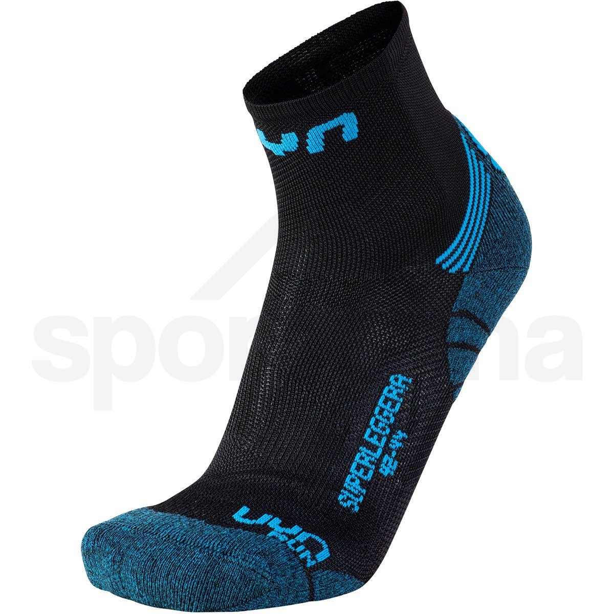 Ponožky UYN Run Superleggera Socks M - černá/modrá