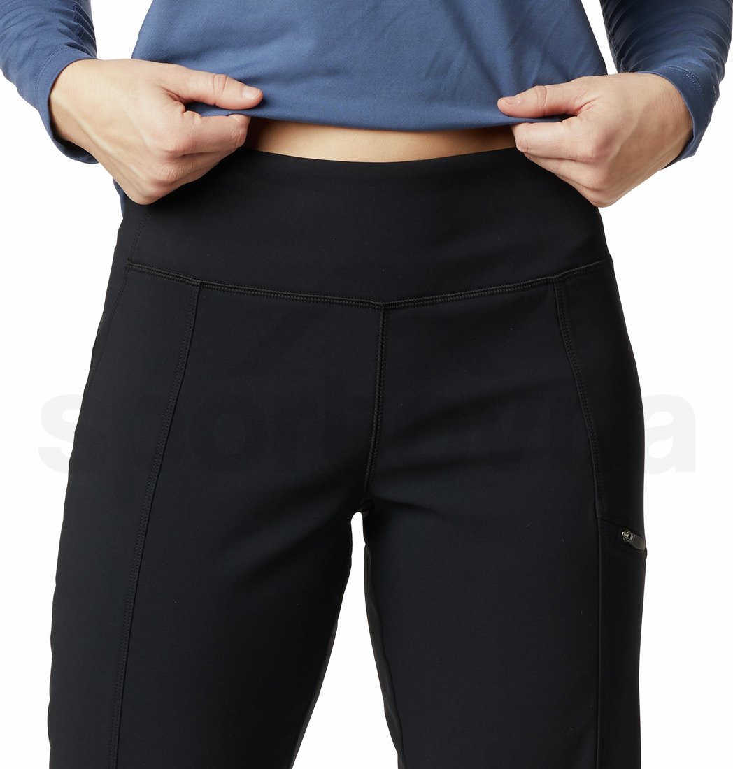 Kalhoty Columbia Back Beauty™ Highrise Warm Winter Pant W - černá (standardní délka)