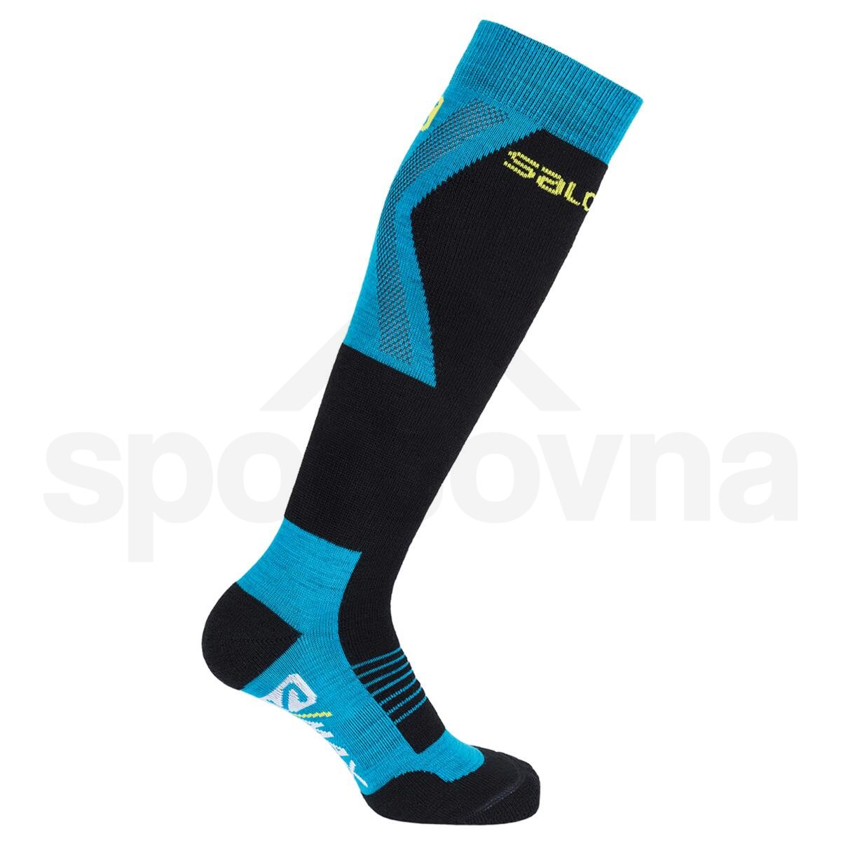 Ponožky Salomon S/MAX J - modrá/černá