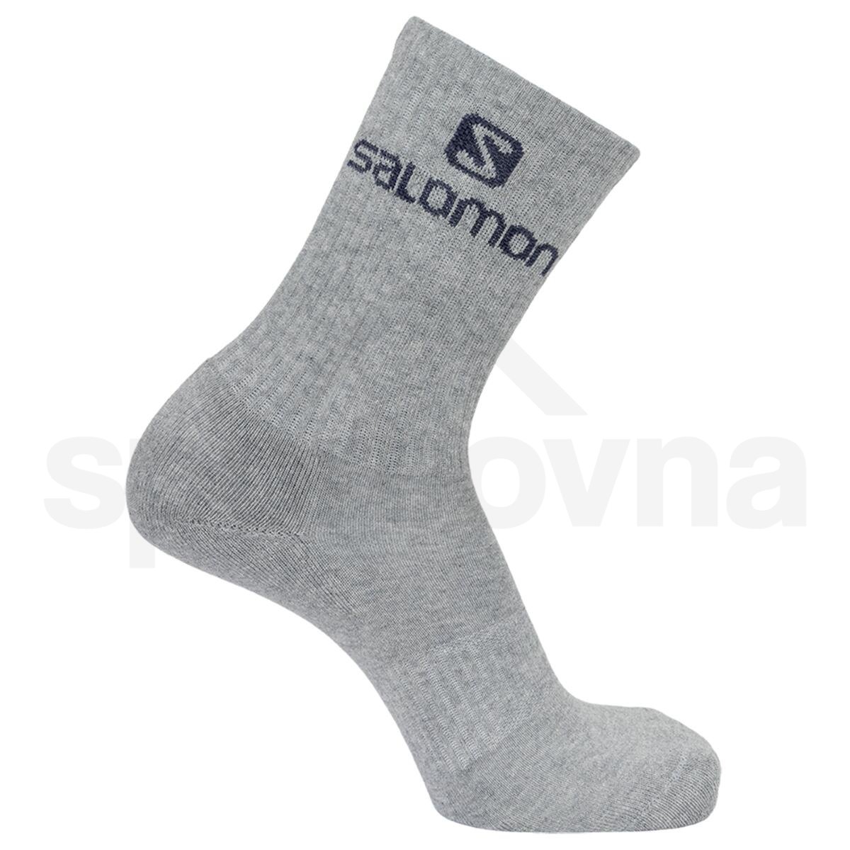 Ponožky Salomon Everyday Crew 3-Pack - bílá/šedá/černá