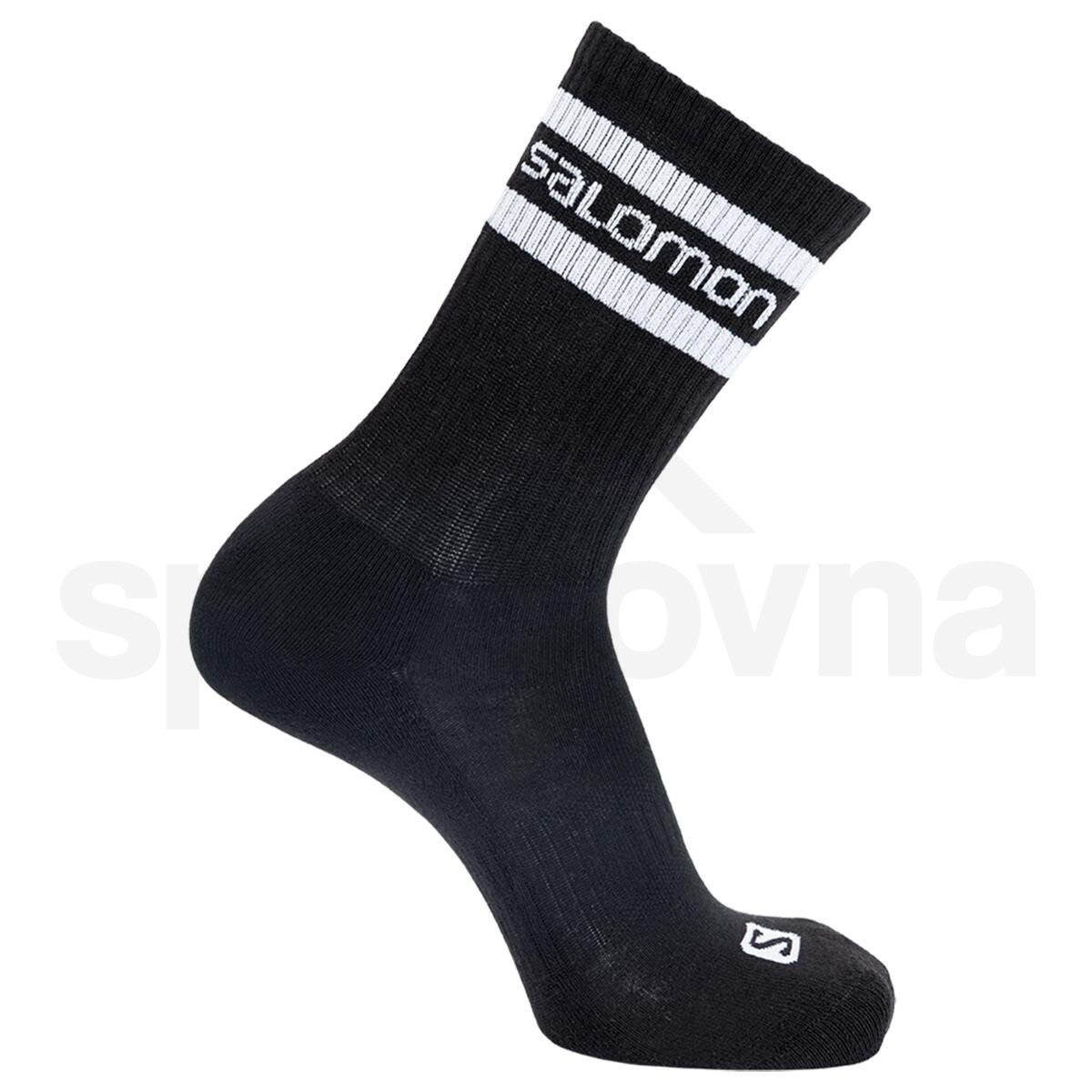 Ponožky Salomon 365 Crew 2-Pack - bílá/černá