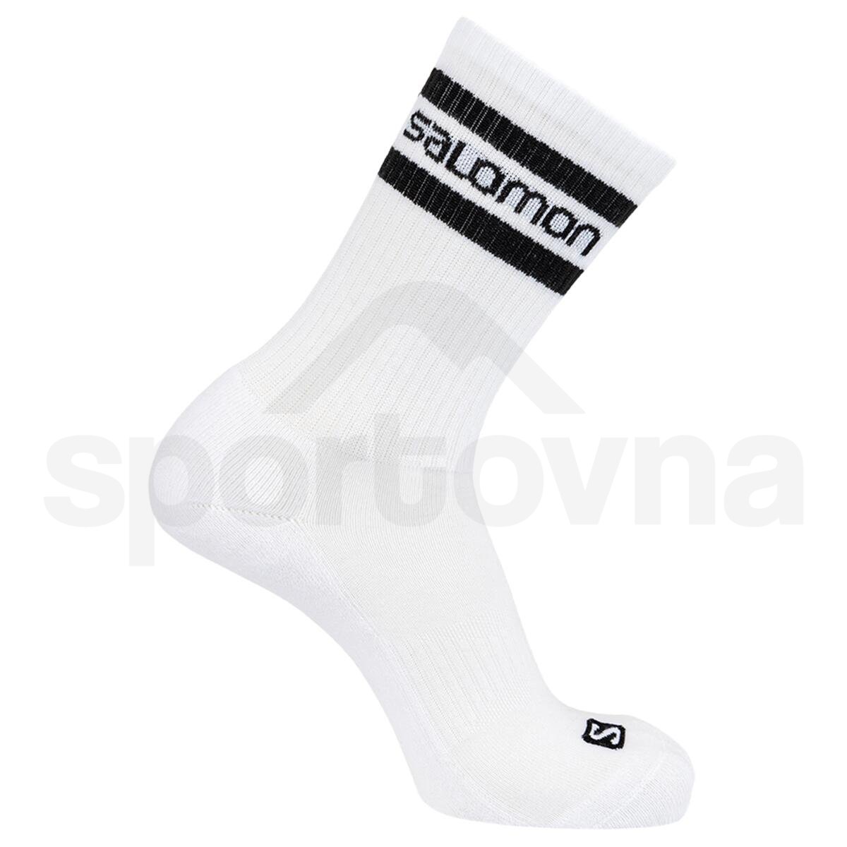 Ponožky Salomon 365 Crew 2-Pack - bílá/černá