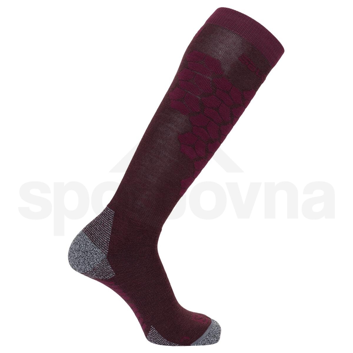 Ponožky Salomon S/ACCESS - fialová