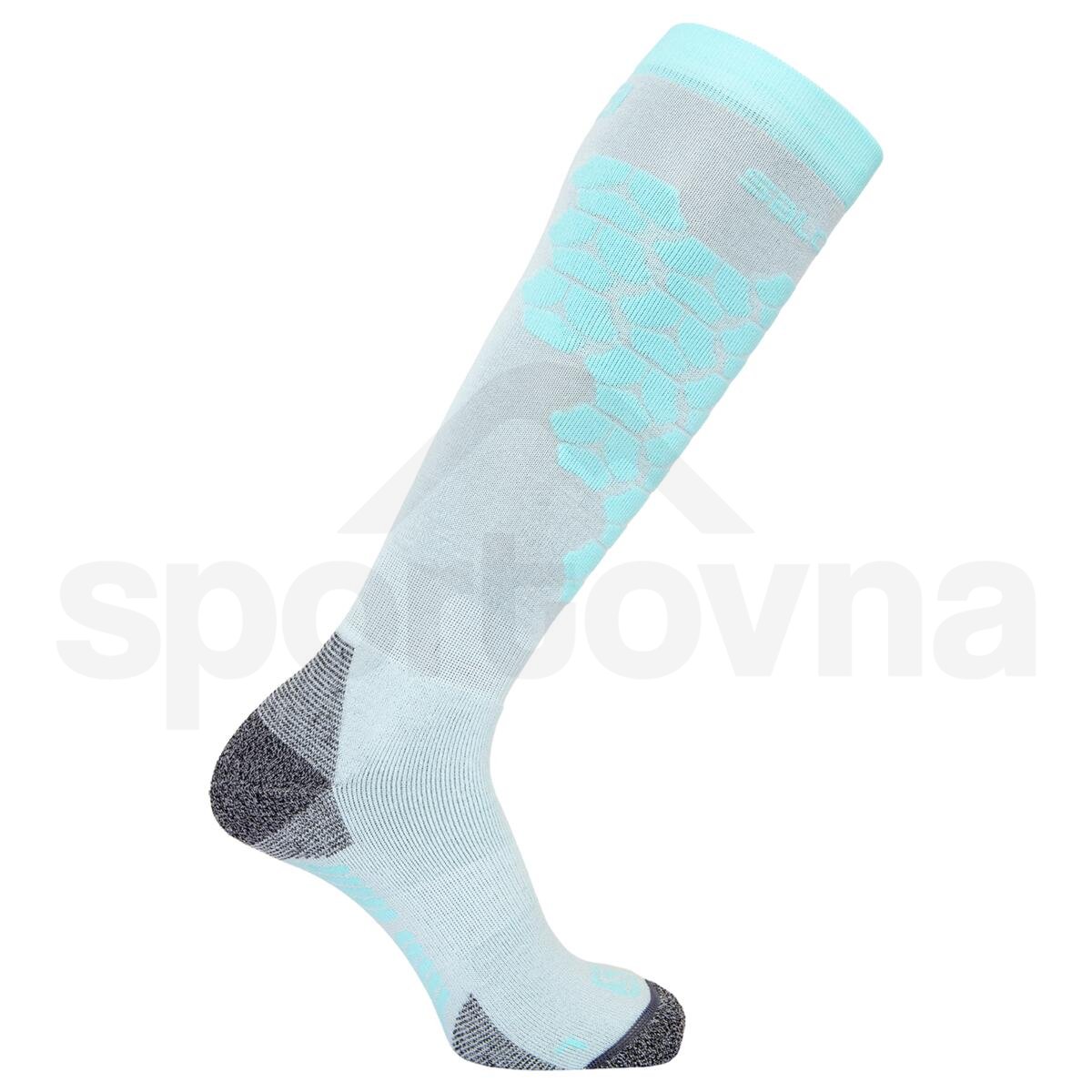 Ponožky Salomon S/ACCESS 2 PACK - fialová/modrá