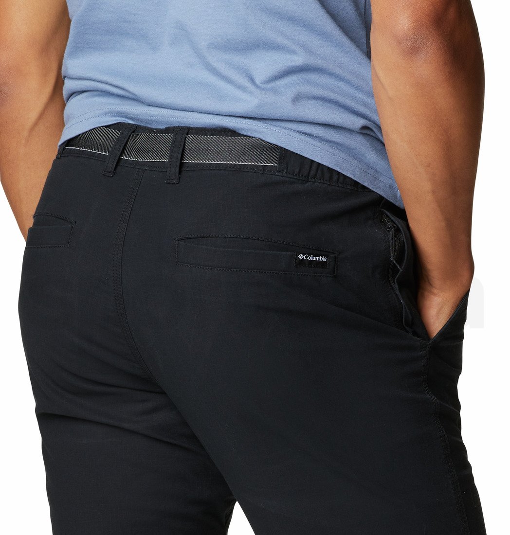 Kalhoty Columbia Wallowa™ Belted Pant M - černá (prodloužená délka)