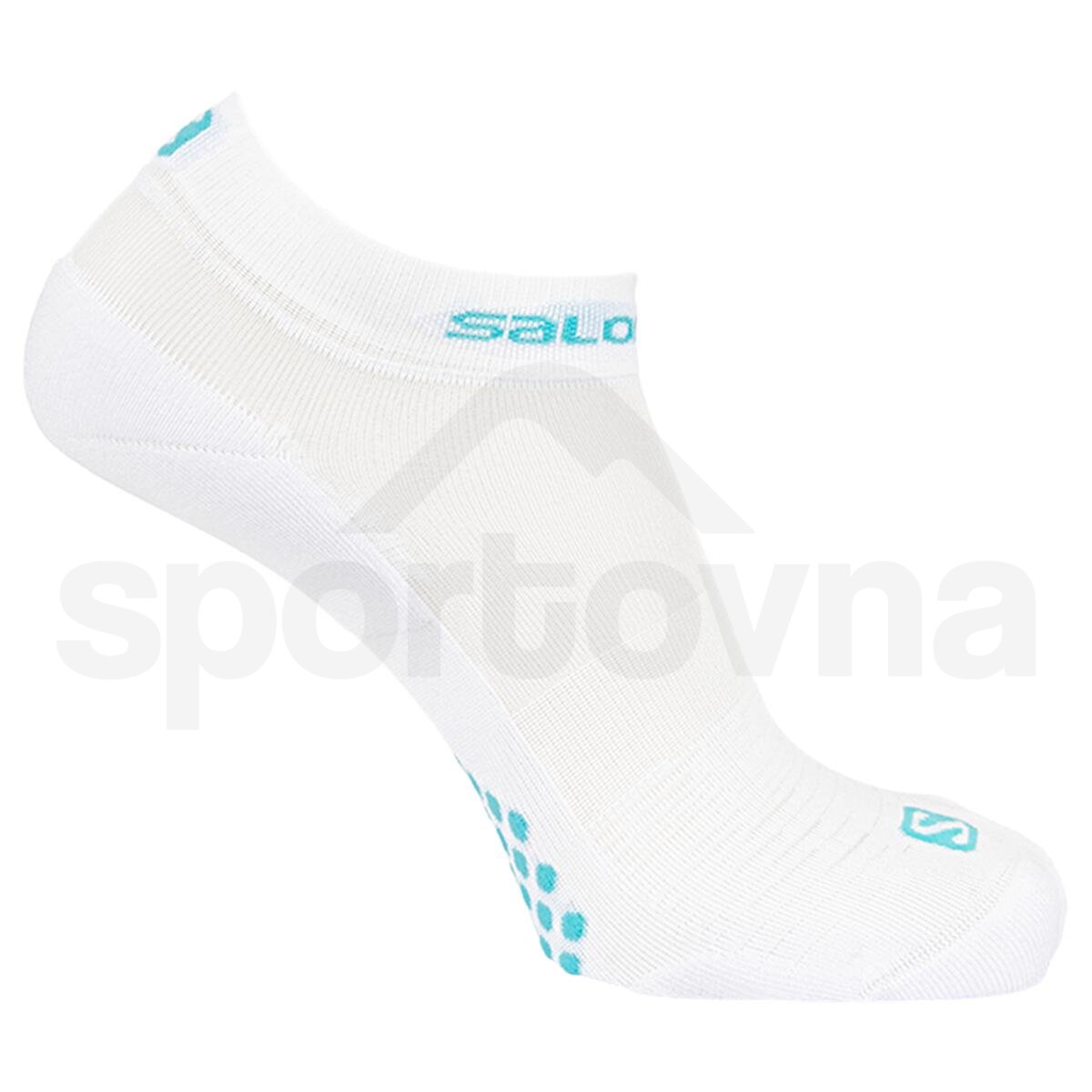 Ponožky Salomon ACTIVE - bílá/modrá