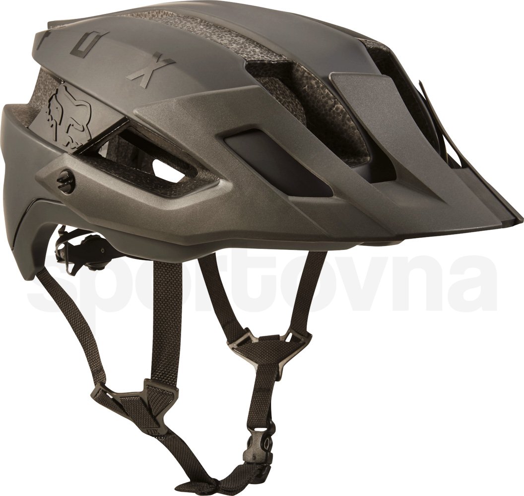 Cyklo helma Fox Racing Flux Helmed Solid - hnědá