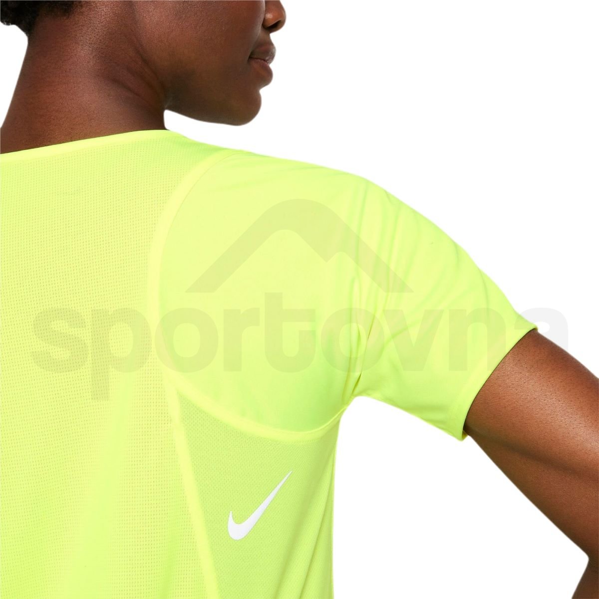 Tričko Nike Dri-Fit Race W - žlutá