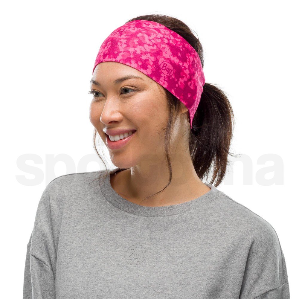 Čelenka Buff Coolnet UV+ Headband - růžová