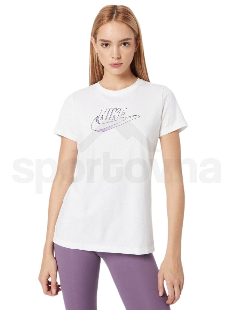 Tričko Nike Tee Futura W - bílá